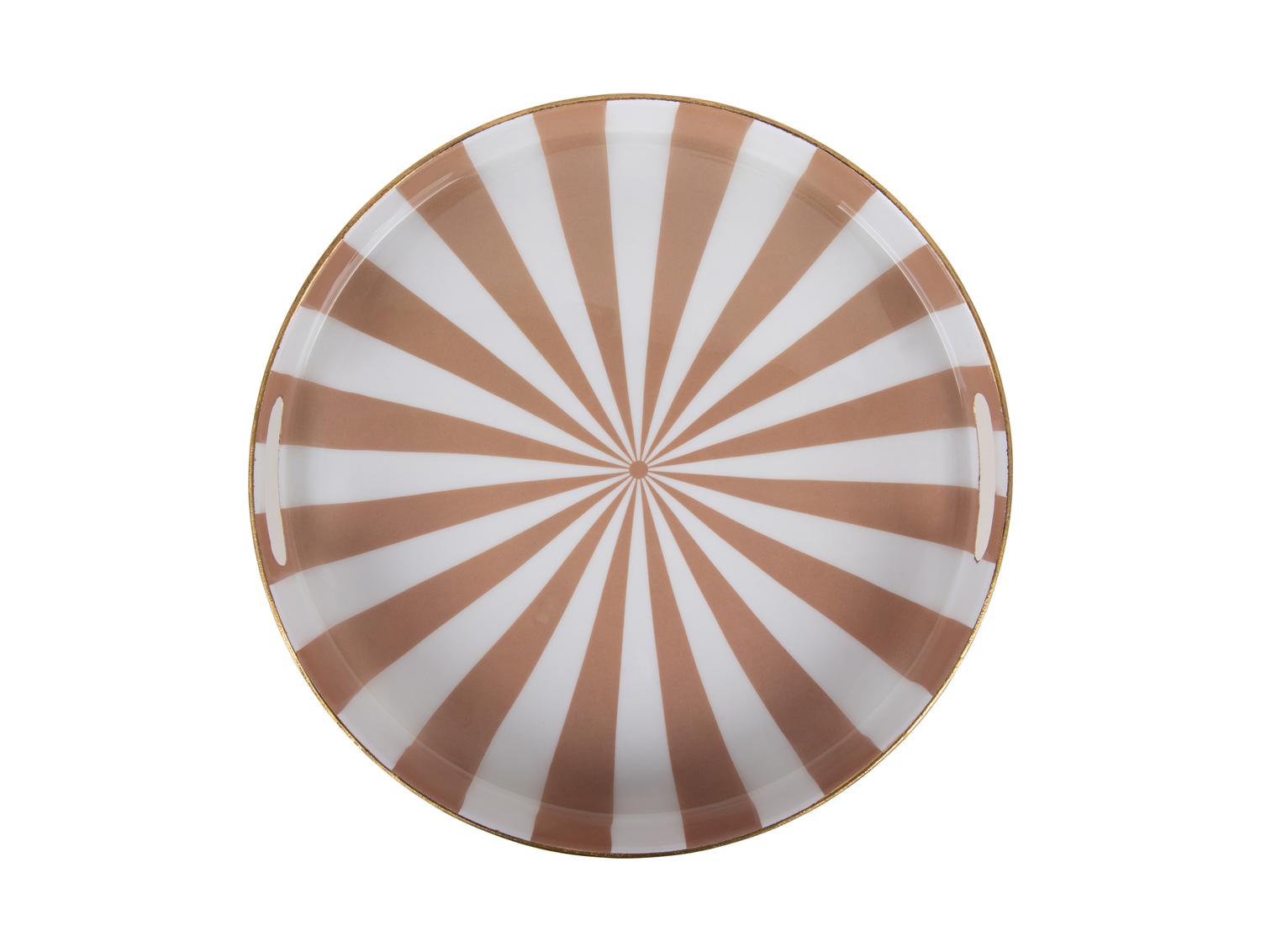 Set van 2 serveerschalen Candy Swirl