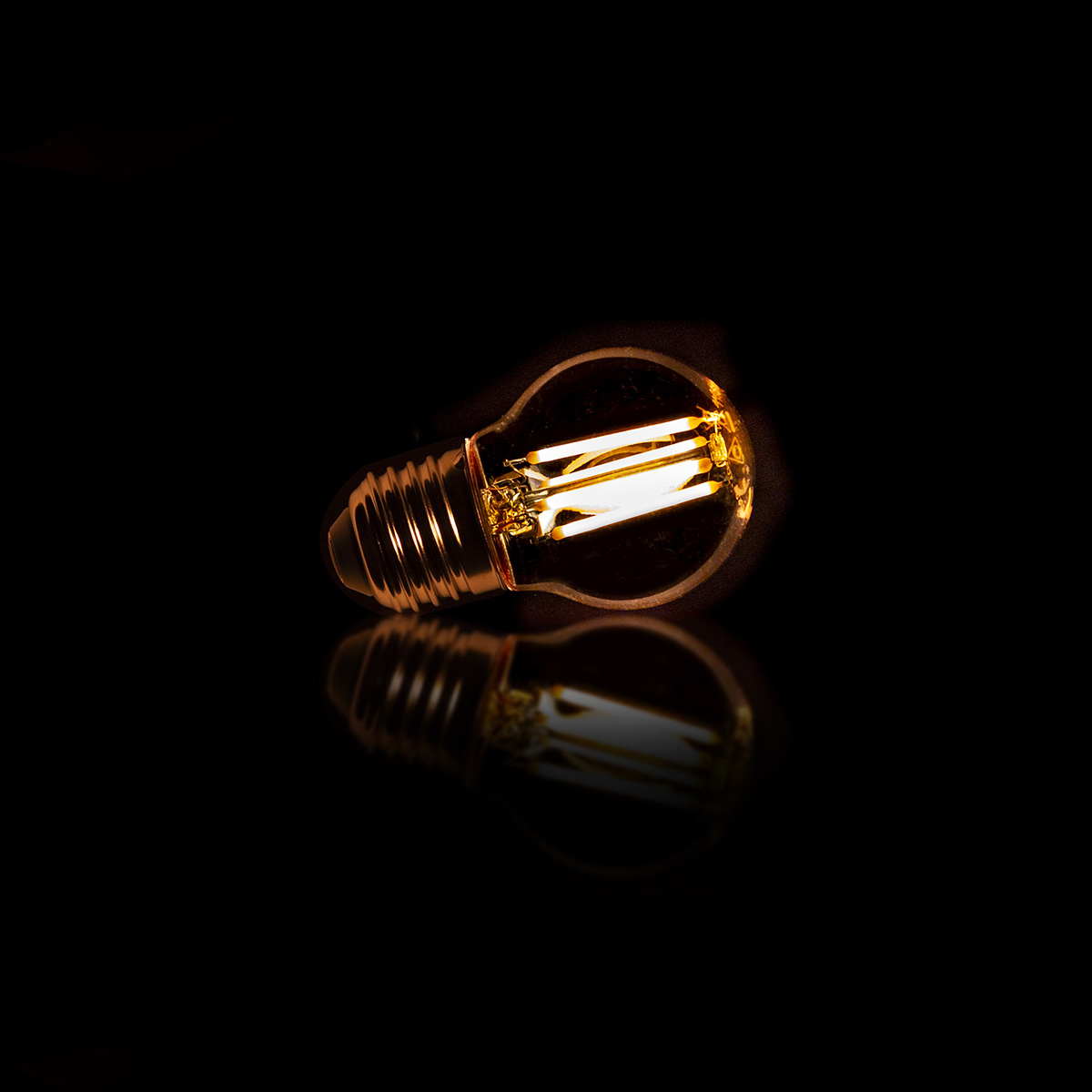 Lamp B - LED filament bol Ø4,5