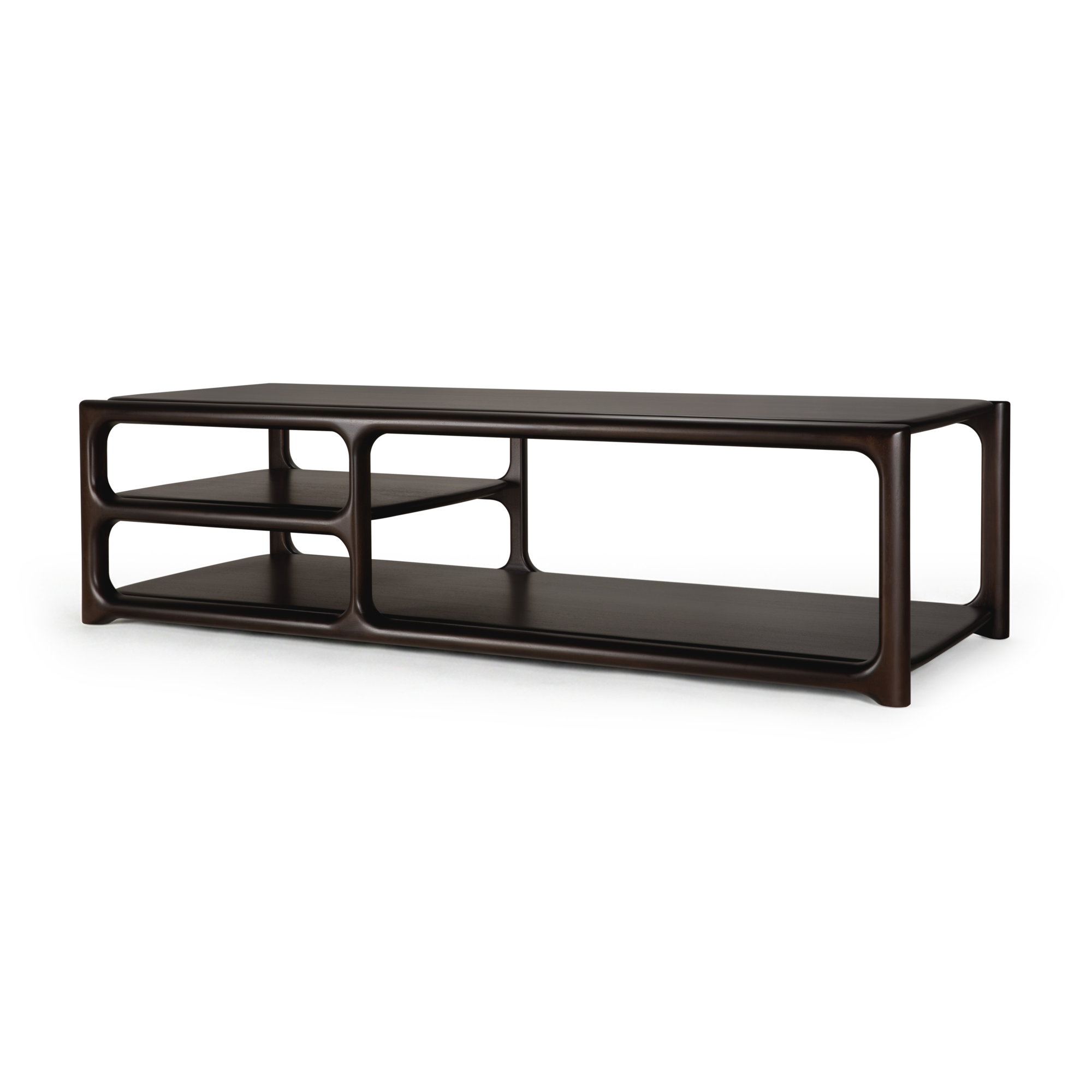 Eda koffietafel - mahonie rose brown