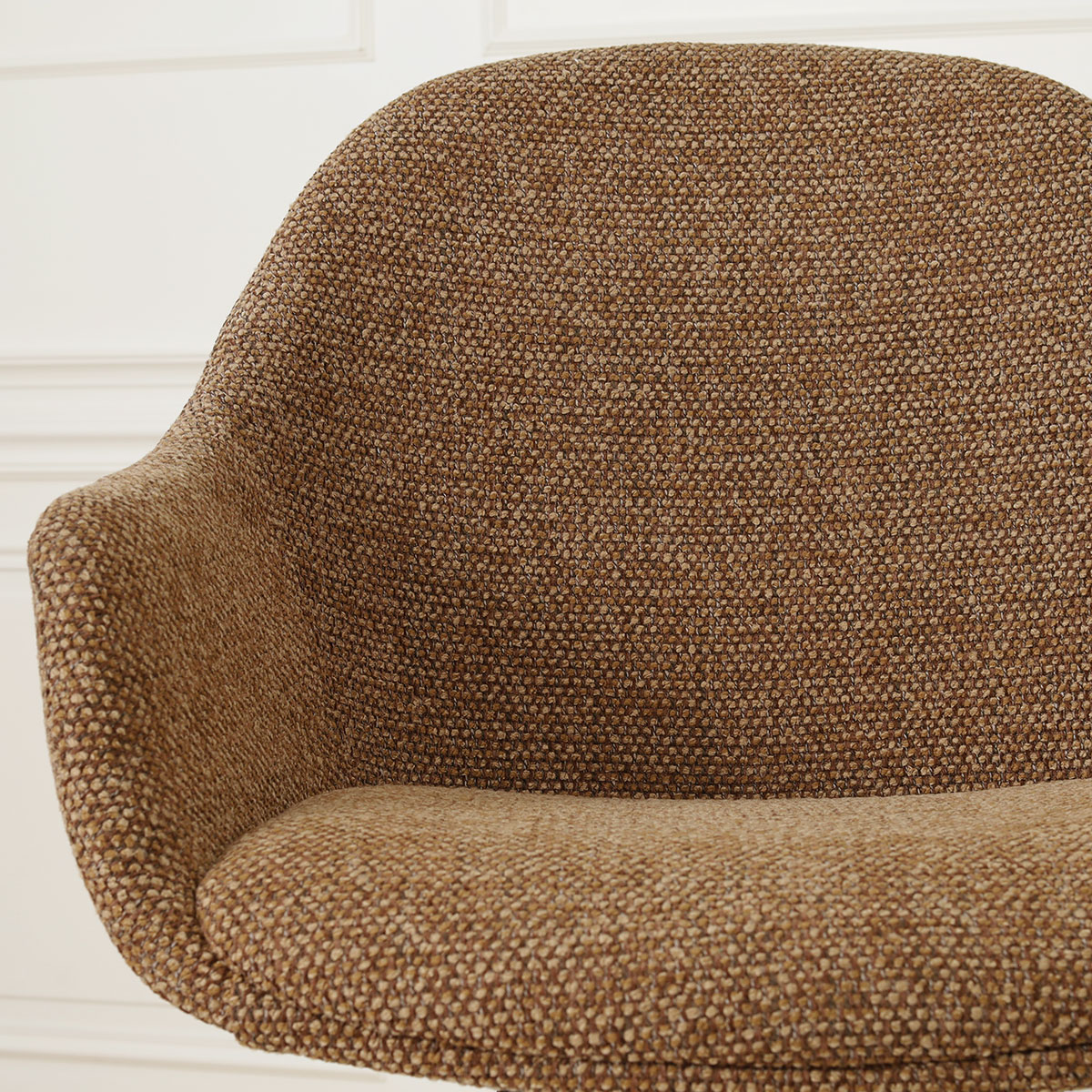 niva-mae draaibare eetkamerstoel- beige onderstel