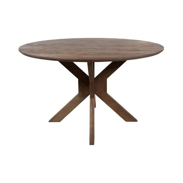 TFF Tafel Marron rond