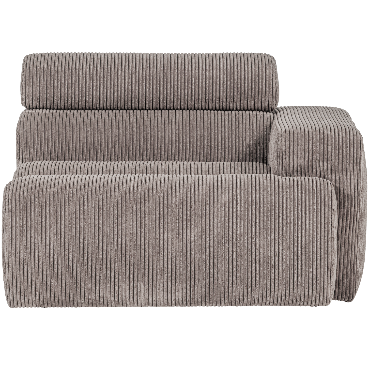 Novi 1-zits element arm links boucle karamelbruin
