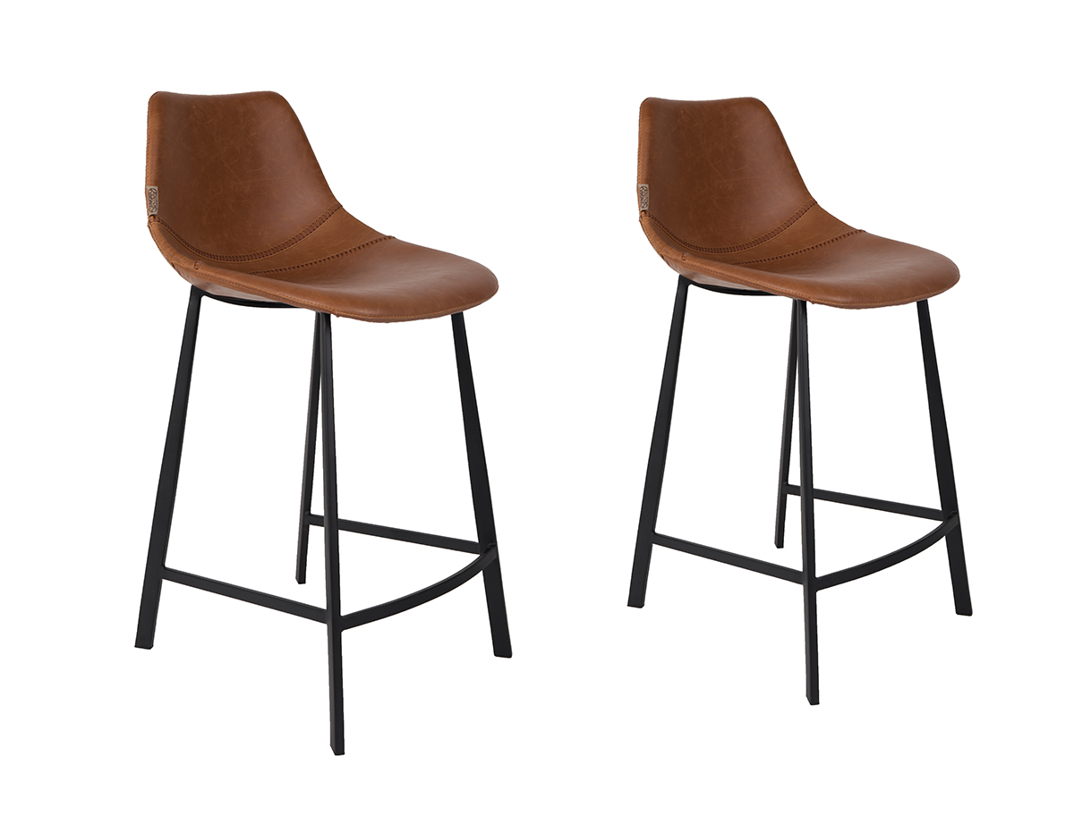 Dutchbone Franky Barkruk 65 cm - Set van 2