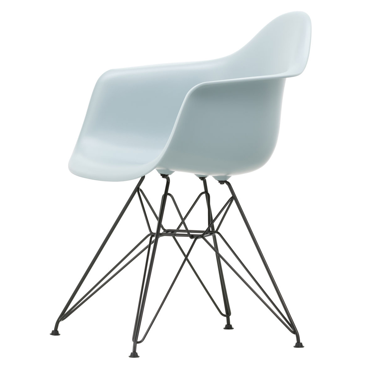Vitra Eetkamerstoel DAR RE zwart