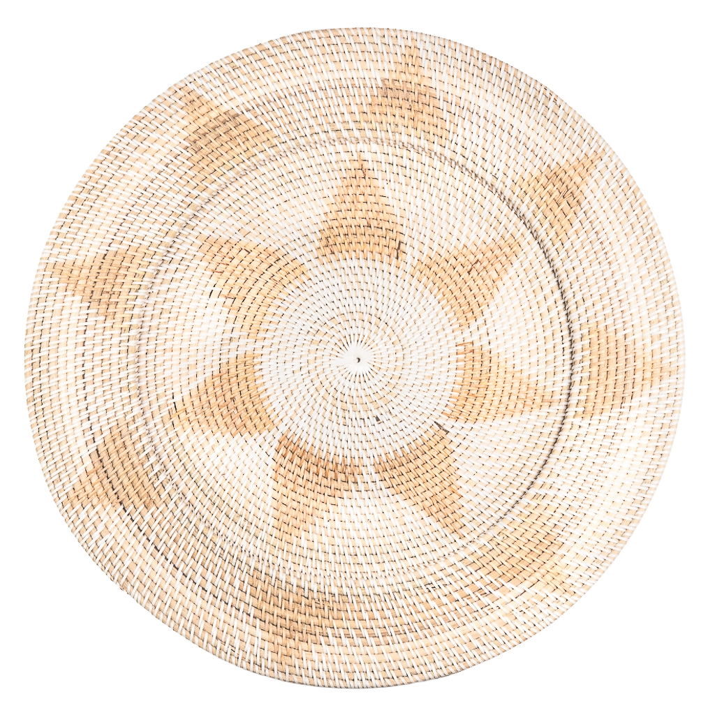	Rotan wandbord Pelat musim penas XL Ø60cm incl. hanglus