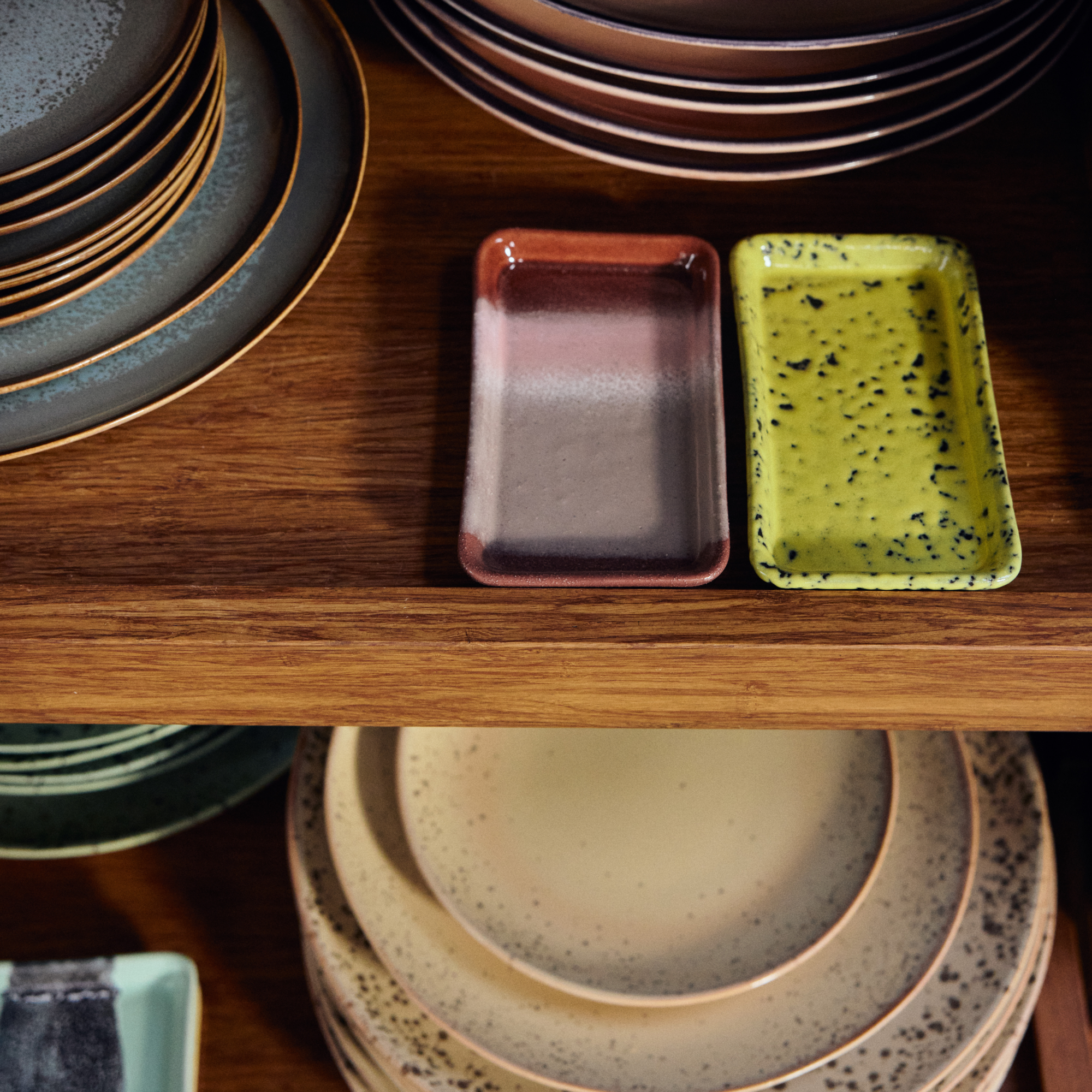 HKliving Servies 70's ceramics dienblad XS