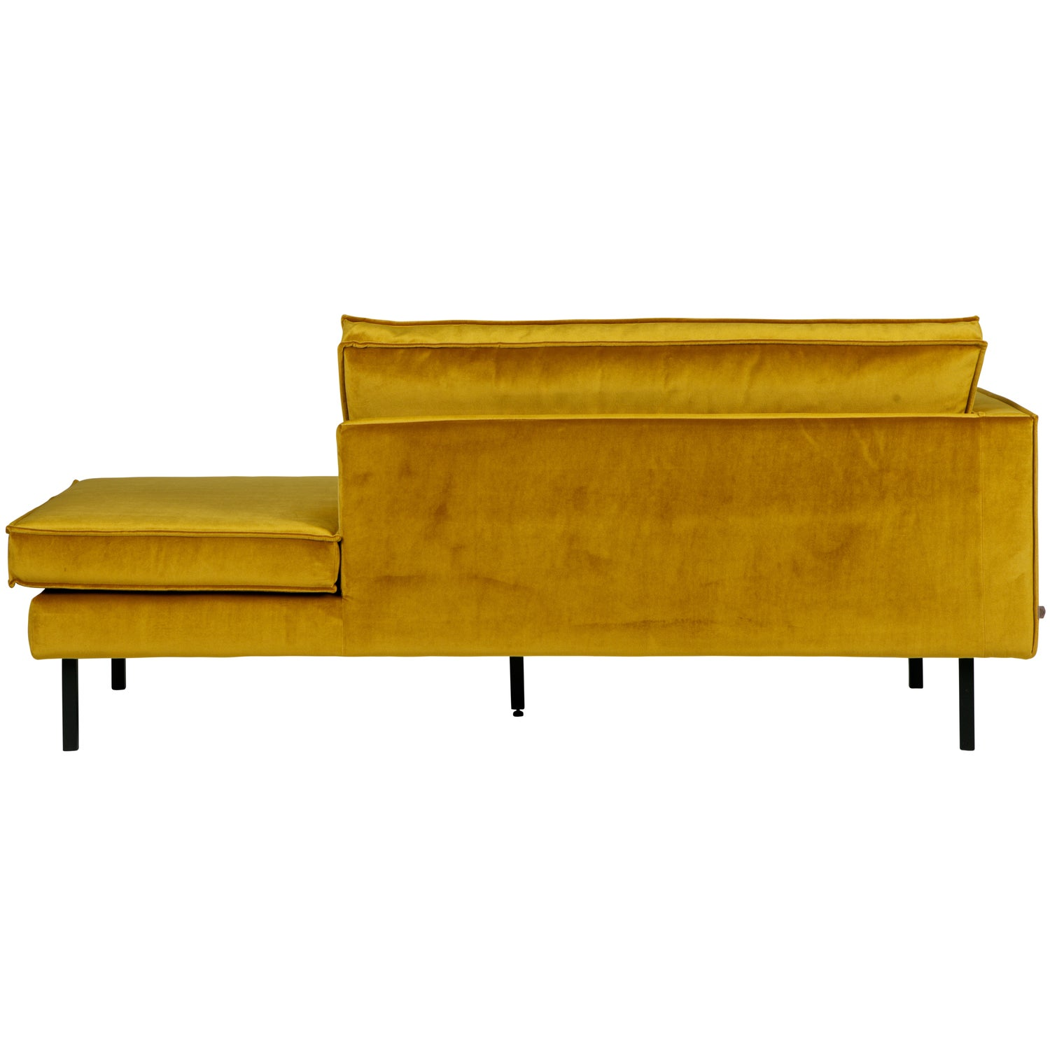 Rodeo daybed links structure velvet brass