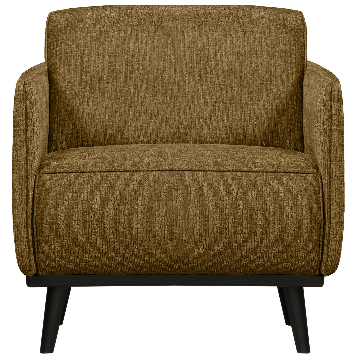 Statement fauteuil met arm chenille velvet perzikroze
