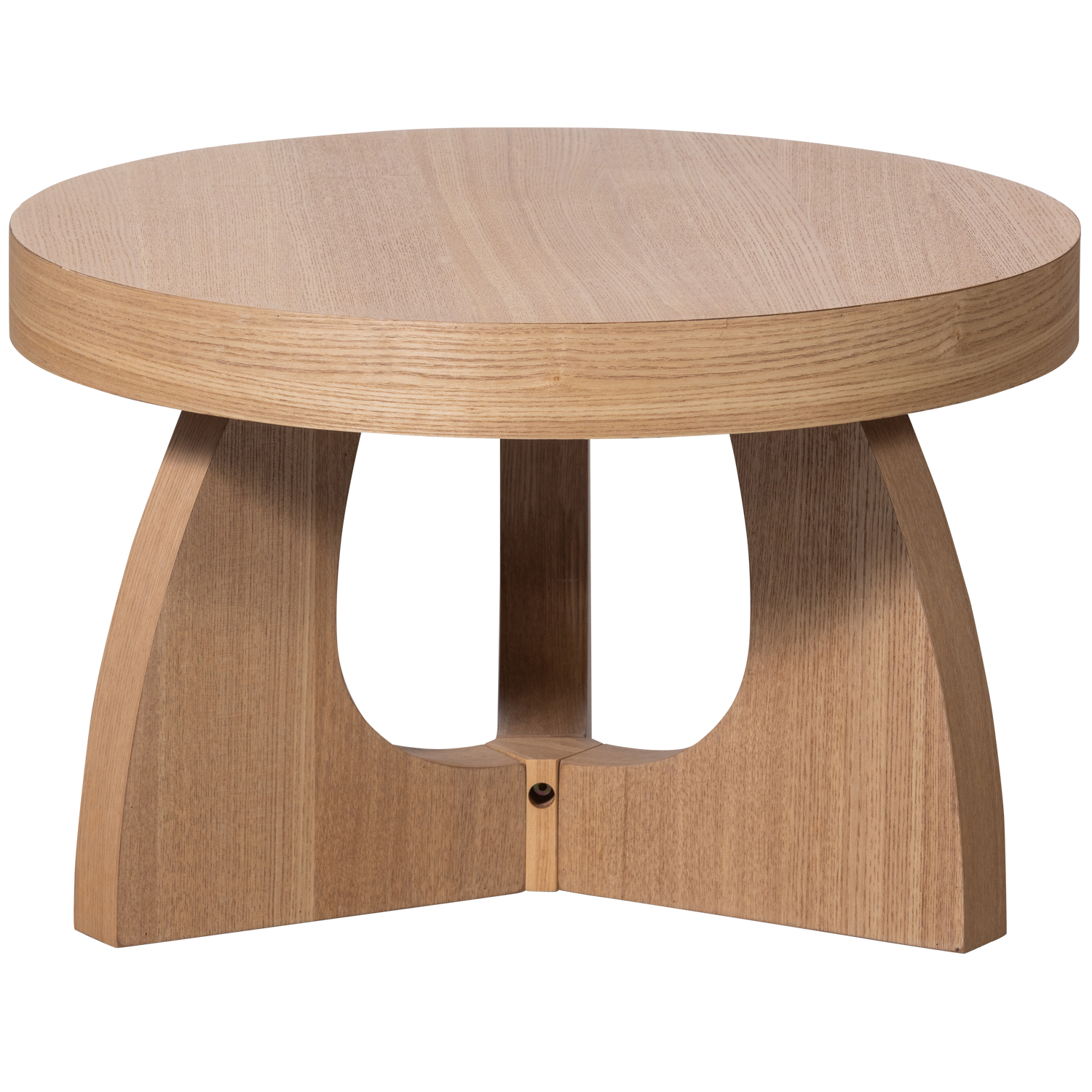 Tala bijzettafel mdf fineer naturel 35xo55 cm