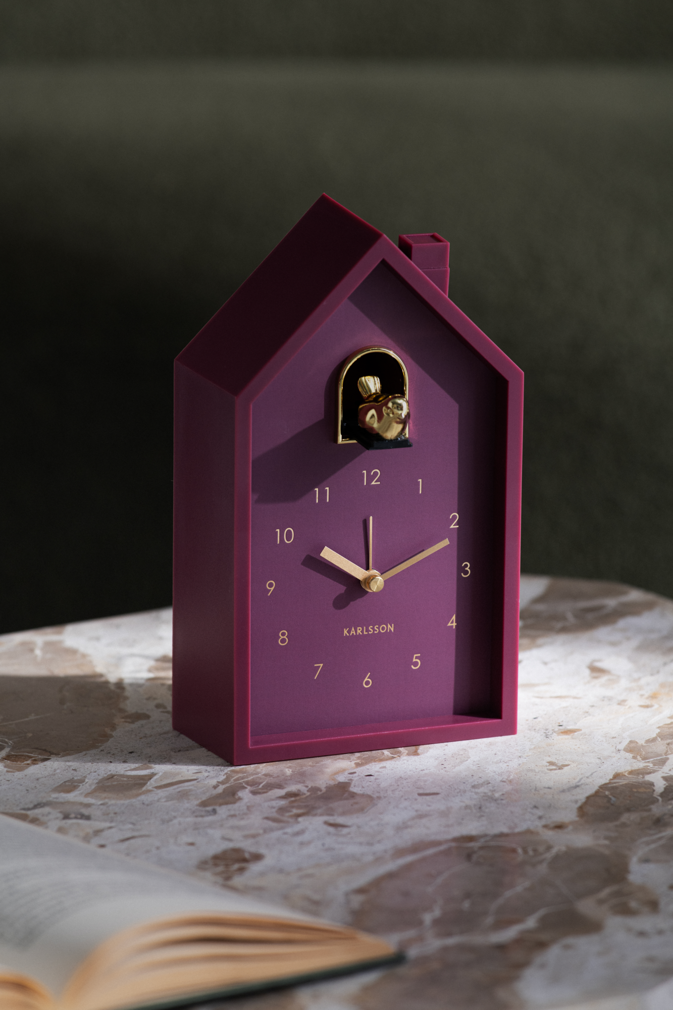 Wekker Modern Cuckoo Oro