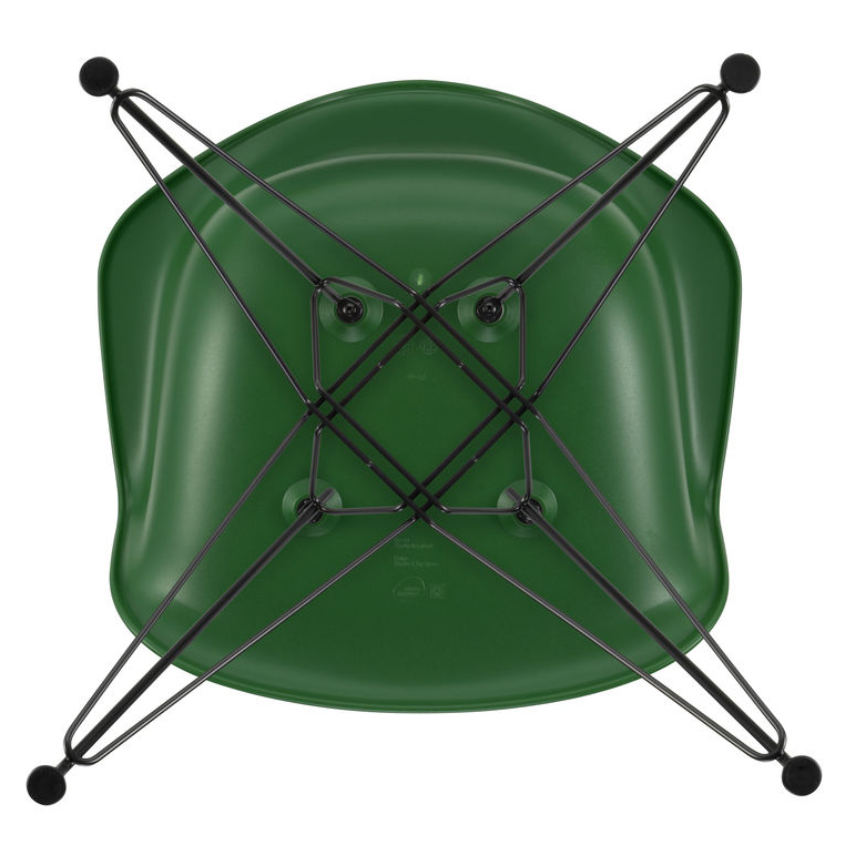 Vitra Eetkamerstoel DAR RE zwart