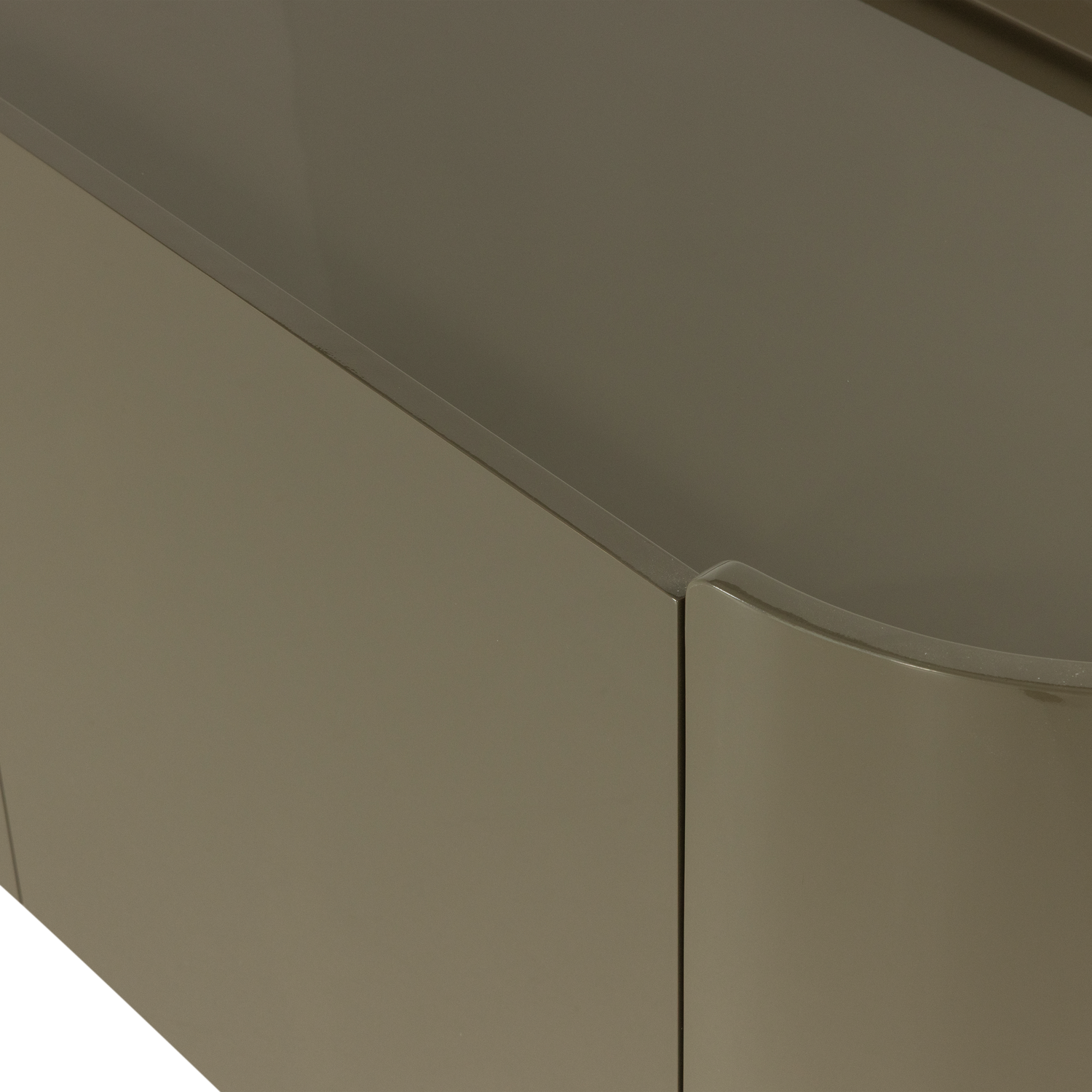 Liora tv meubel/dressoir hout hoogglans groen [fsc]