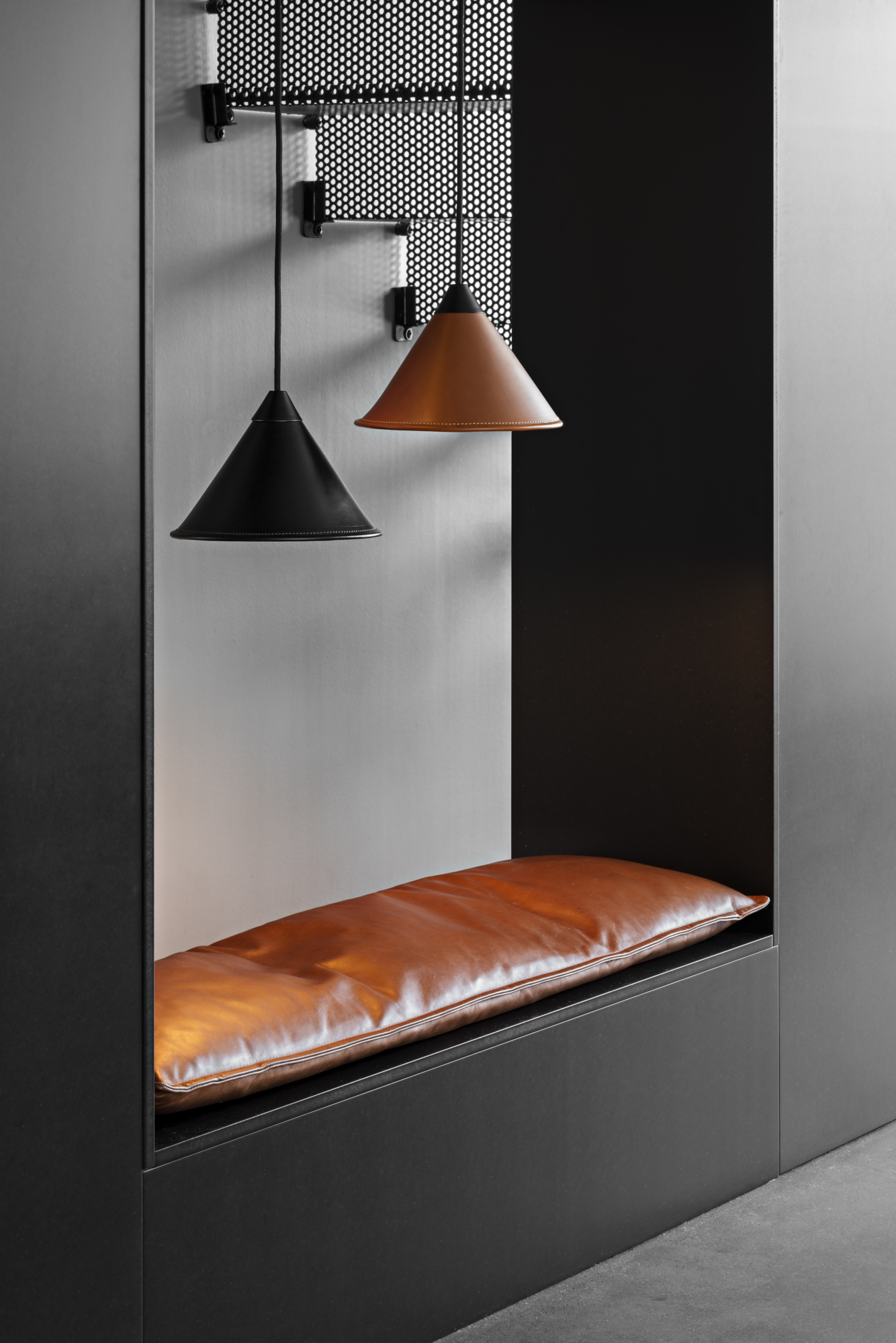 Cuero Design hanglamp Namibia Leather - 35 cm