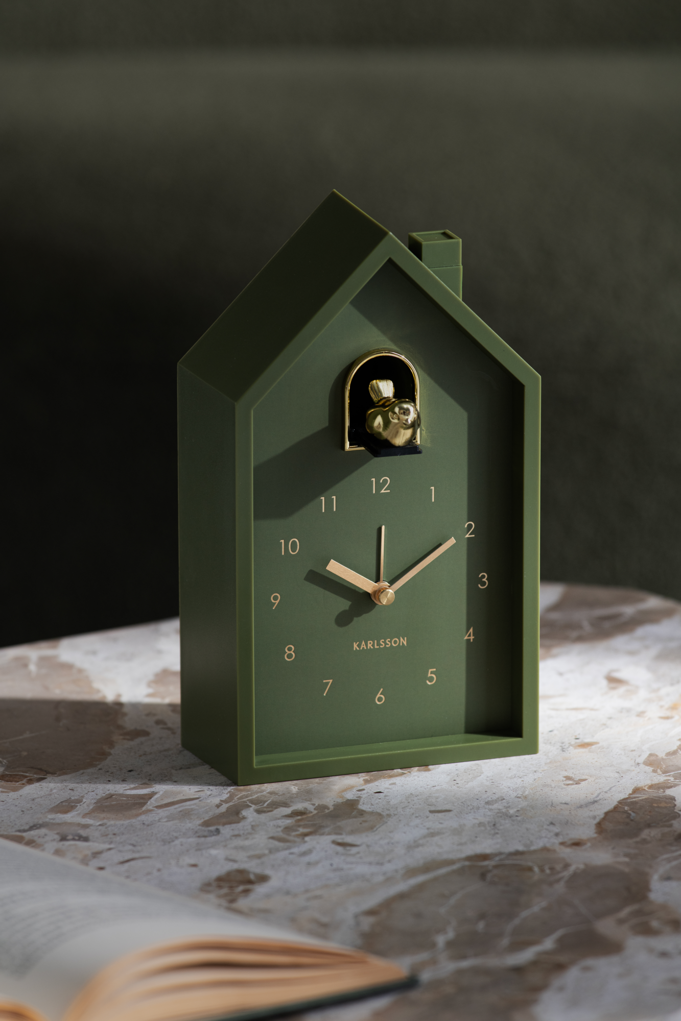 Wekker Modern Cuckoo Oro
