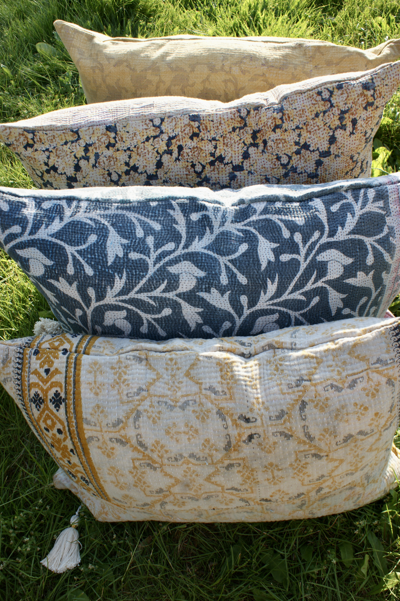 Kussen Kantha vintage 50x70 cm