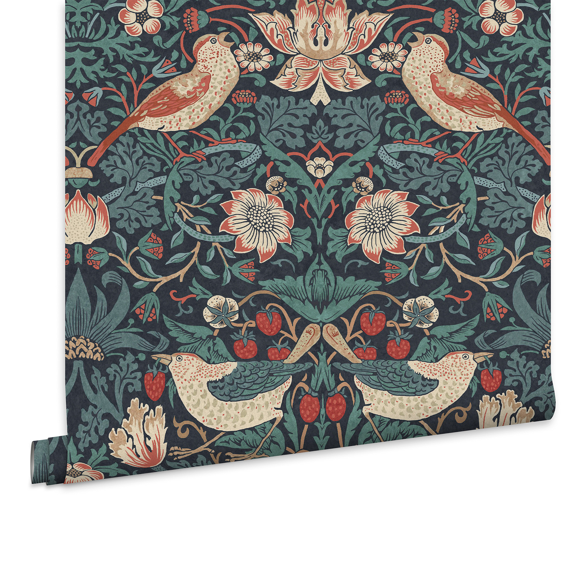 Vliesbehang William Morris at Home Strawberry Thief