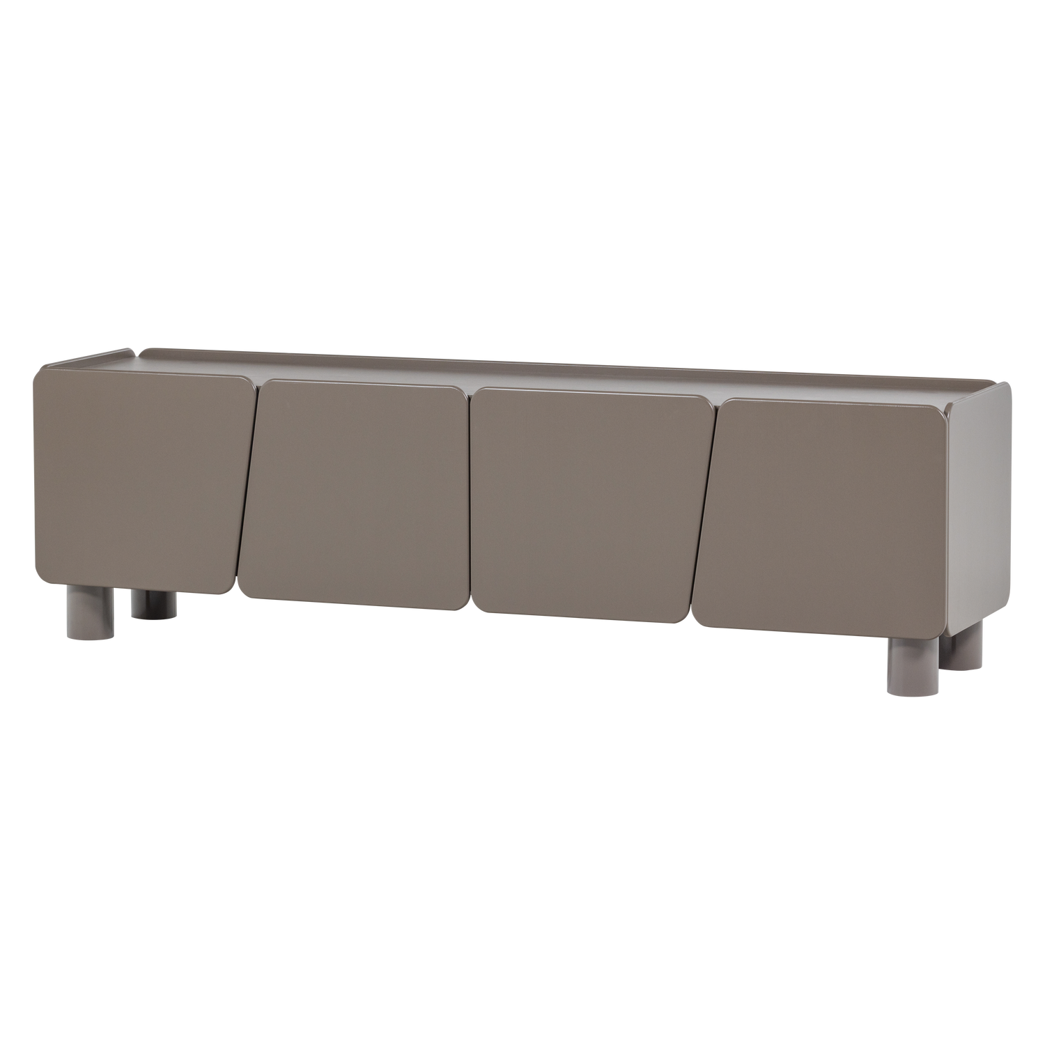 Root tv meubel 200 cm grenen truffel bruin [fsc]