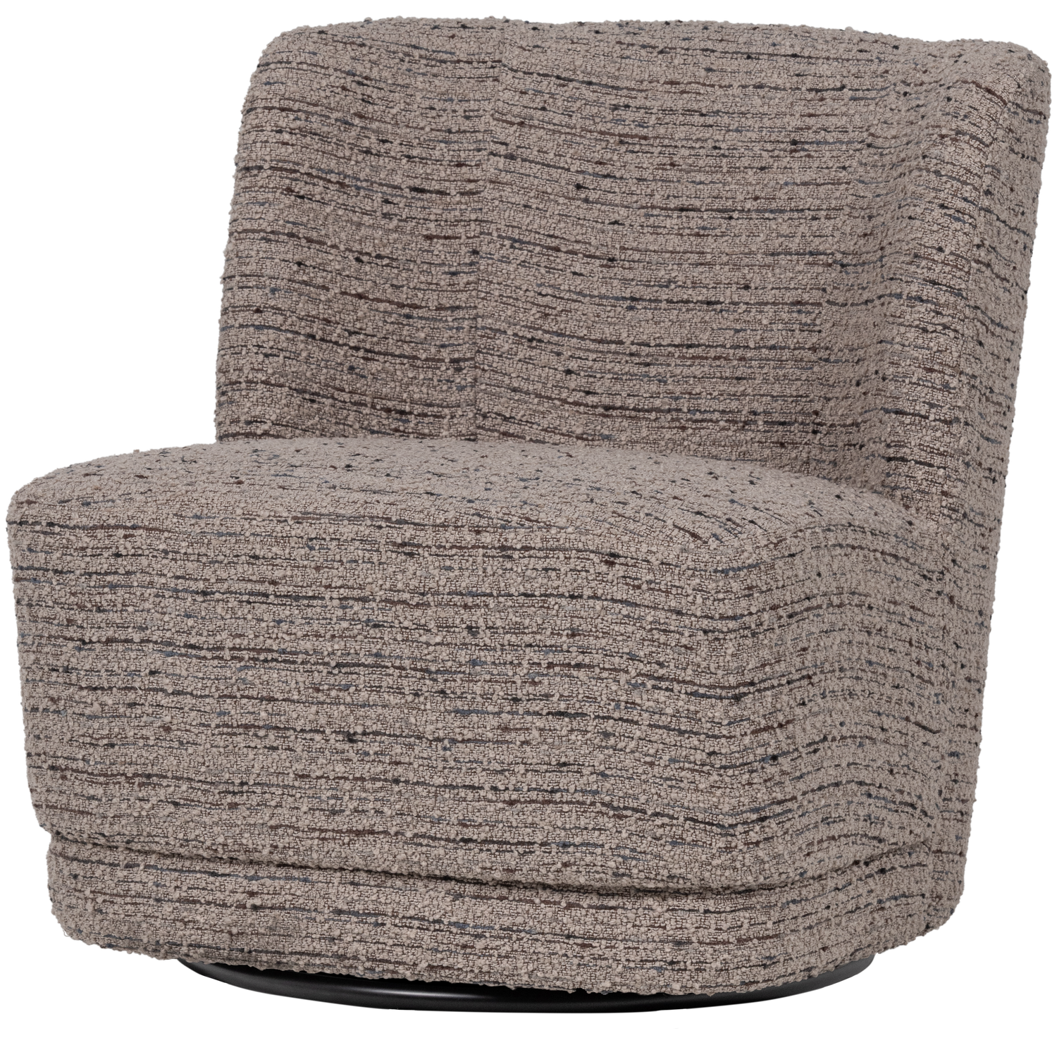Atty draaifauteuil grove melange grijs [fsc]