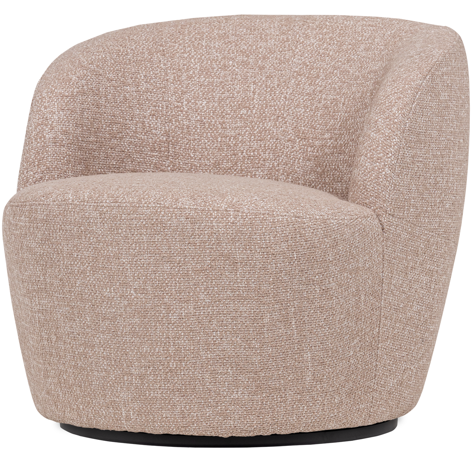 Serra draaifauteuil naturel melange