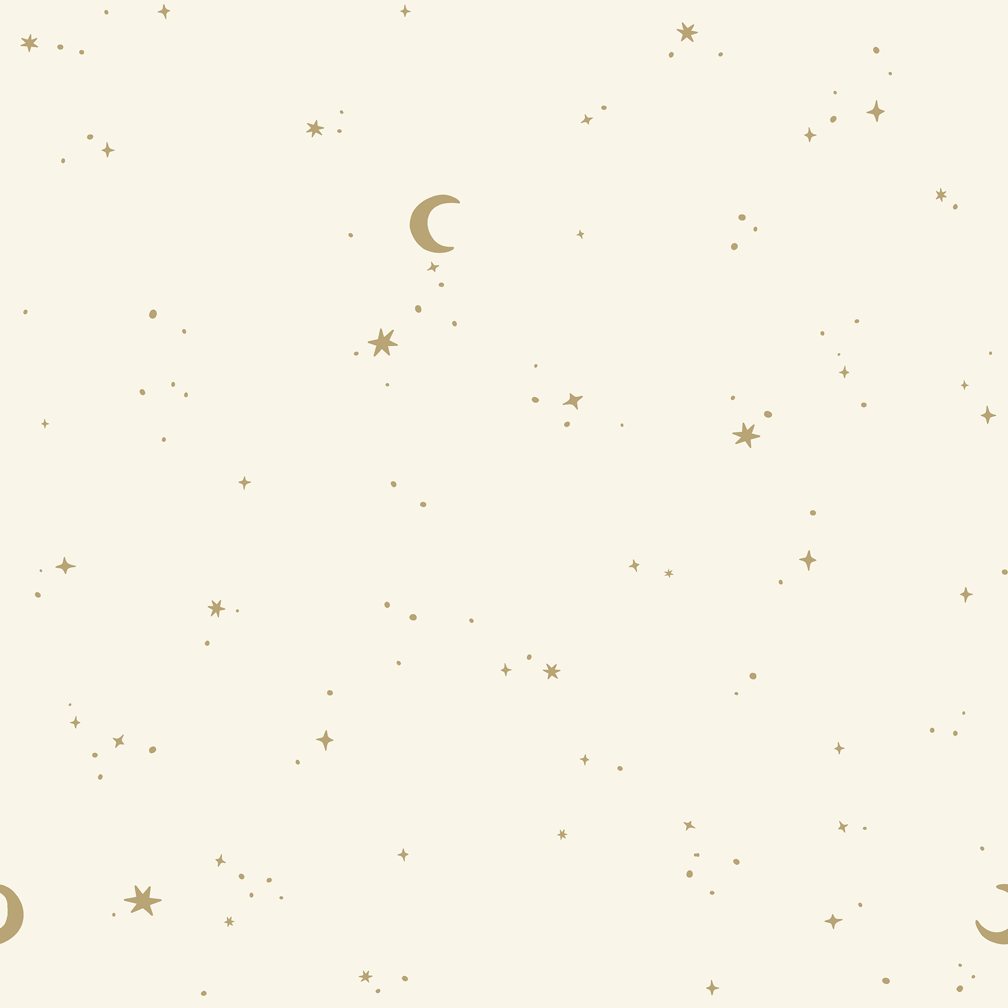 Vliesbehang Moon and Stars