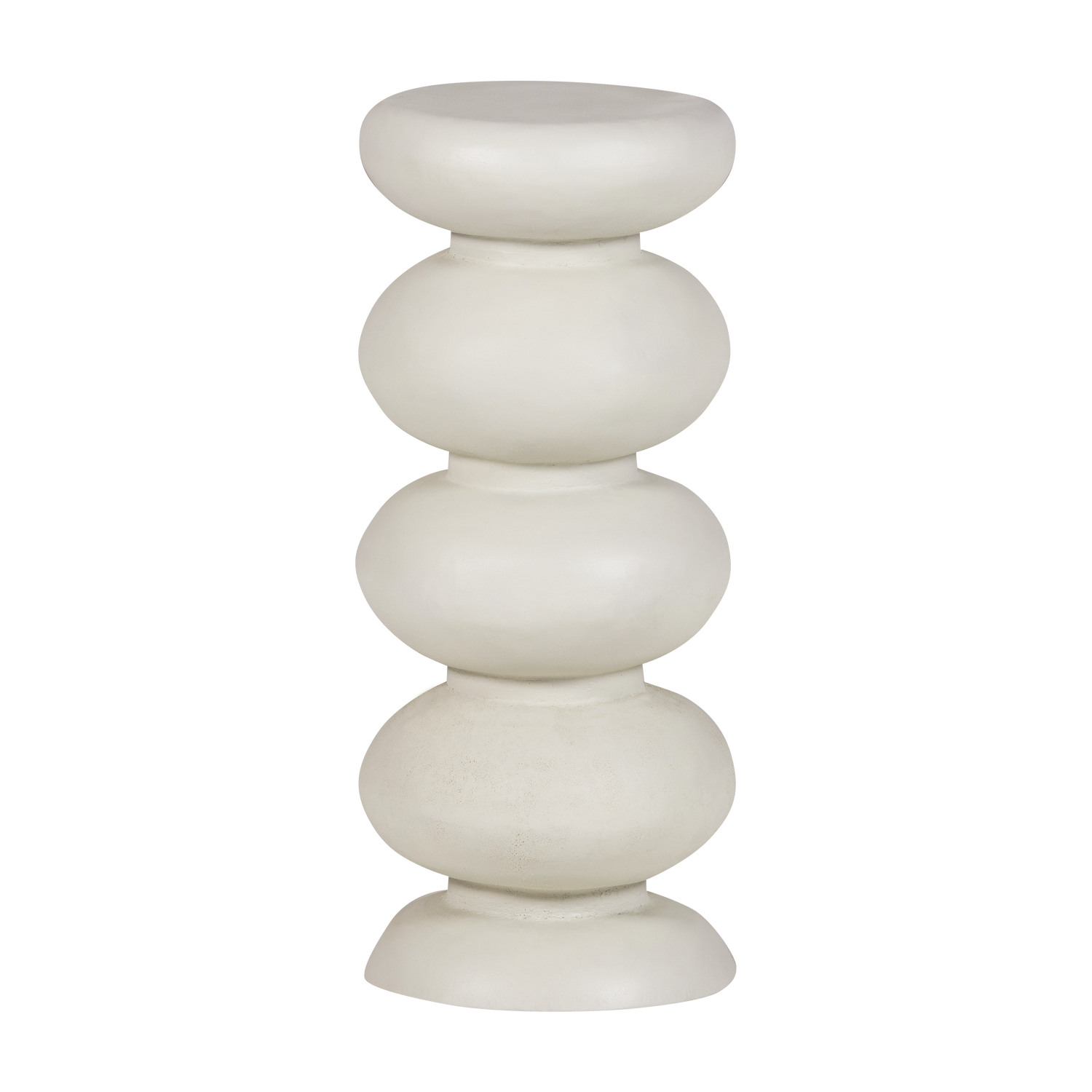 Brilo bijzettafel metaal creme