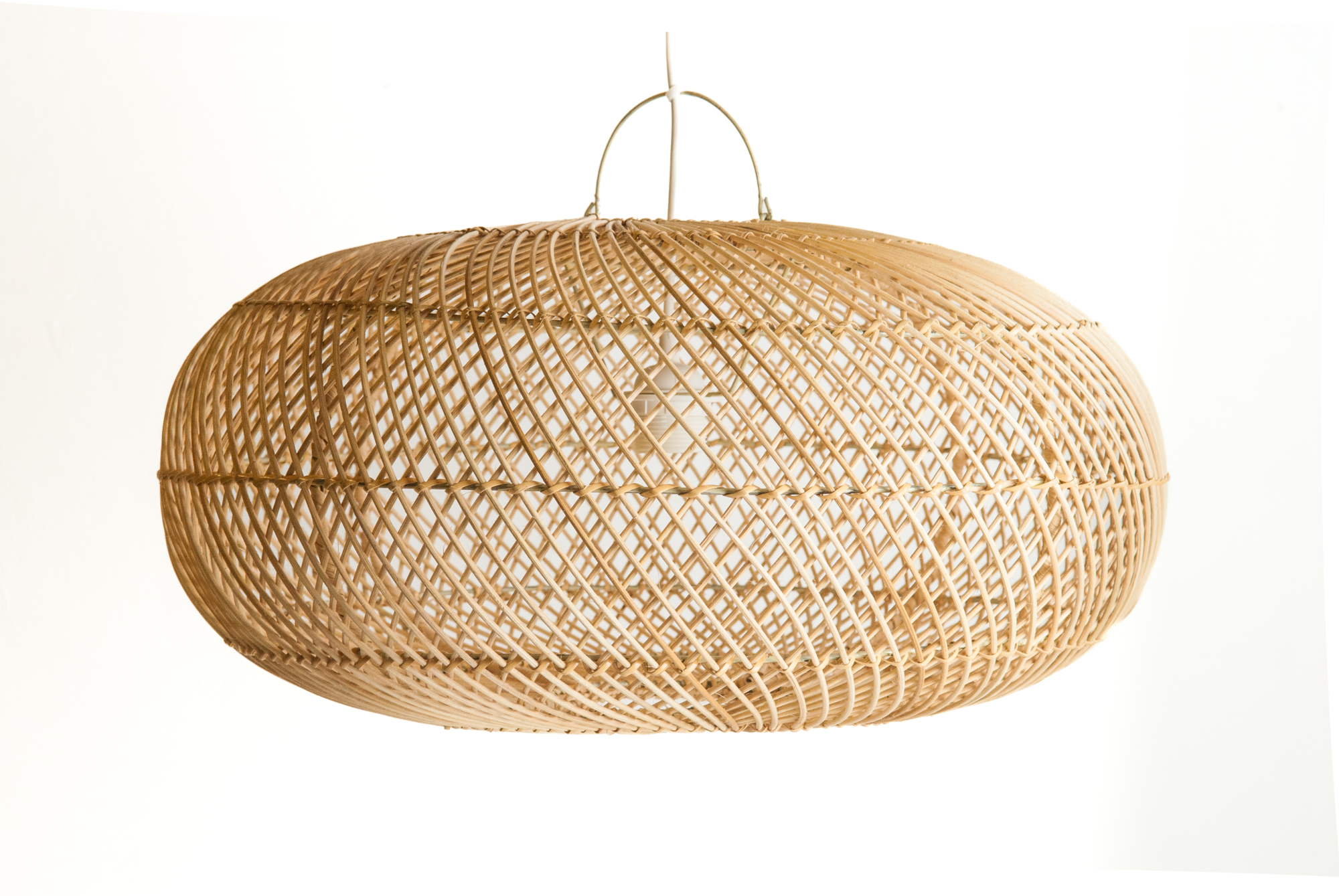 Hanglamp Ubud natural rotan