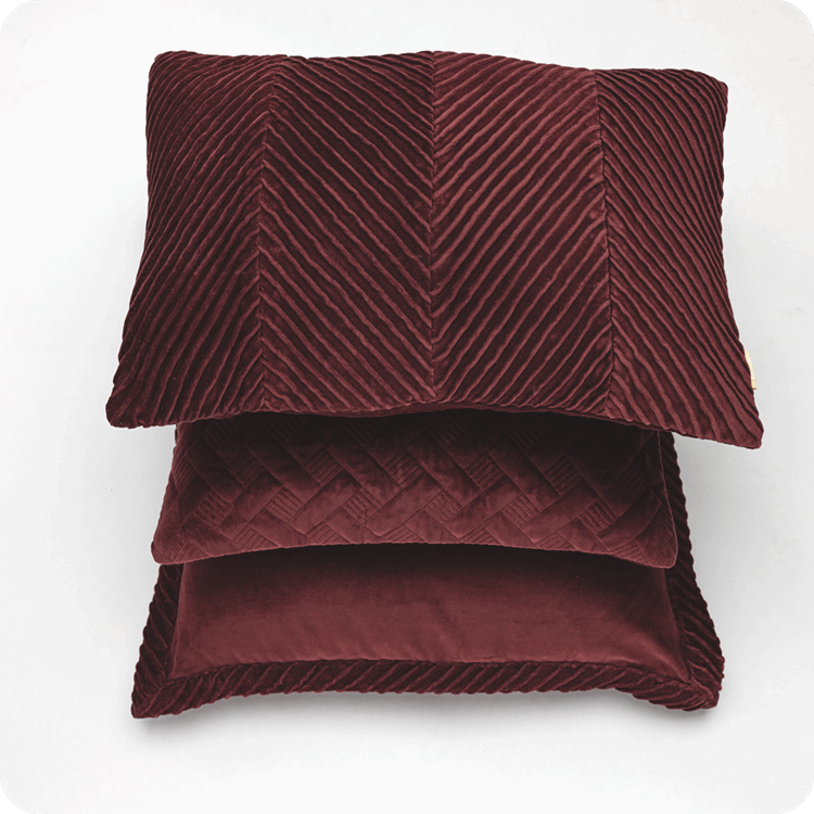 Sierkussen Tucked allover 