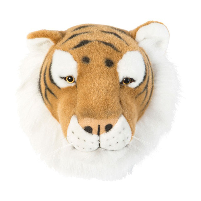 Pluche dierenkop tijger Felix