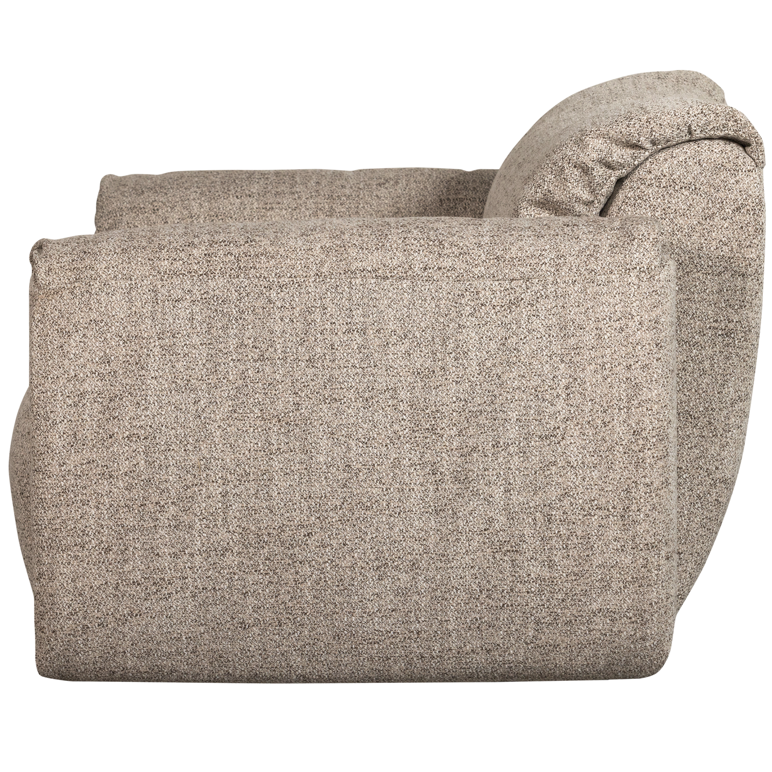 Baggy loveseat geweven chenille bruin