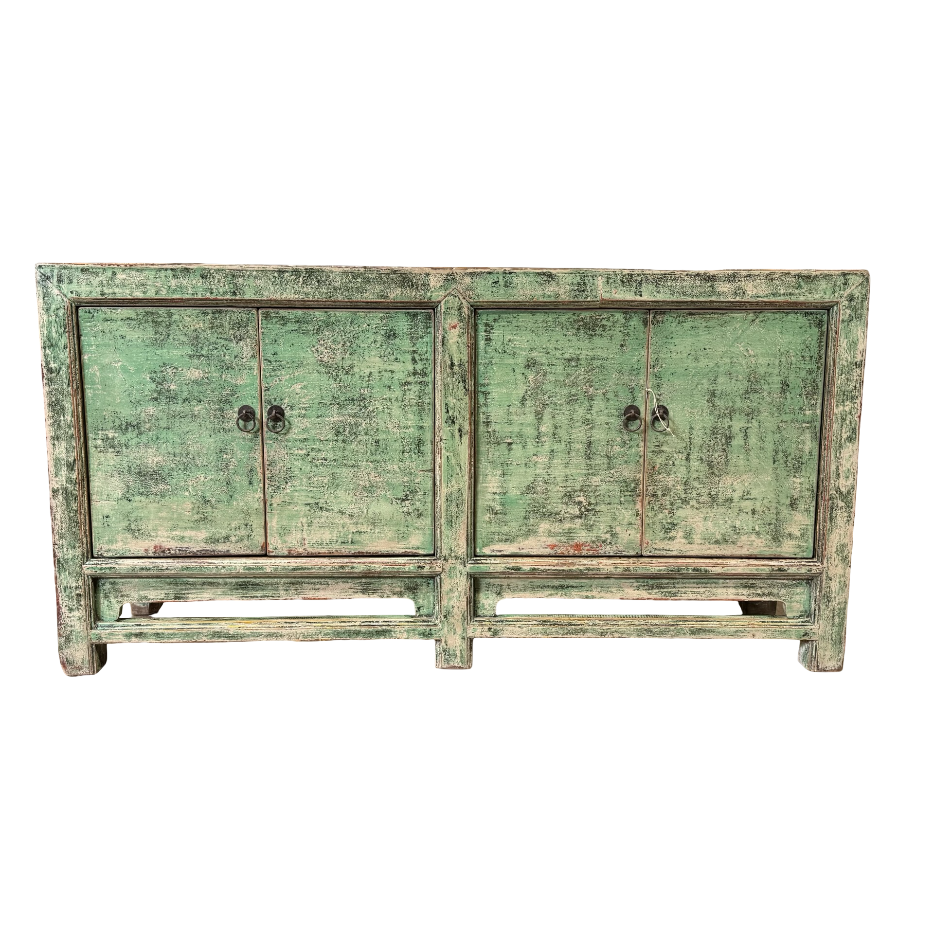 Dressoir 4deur groen uniek