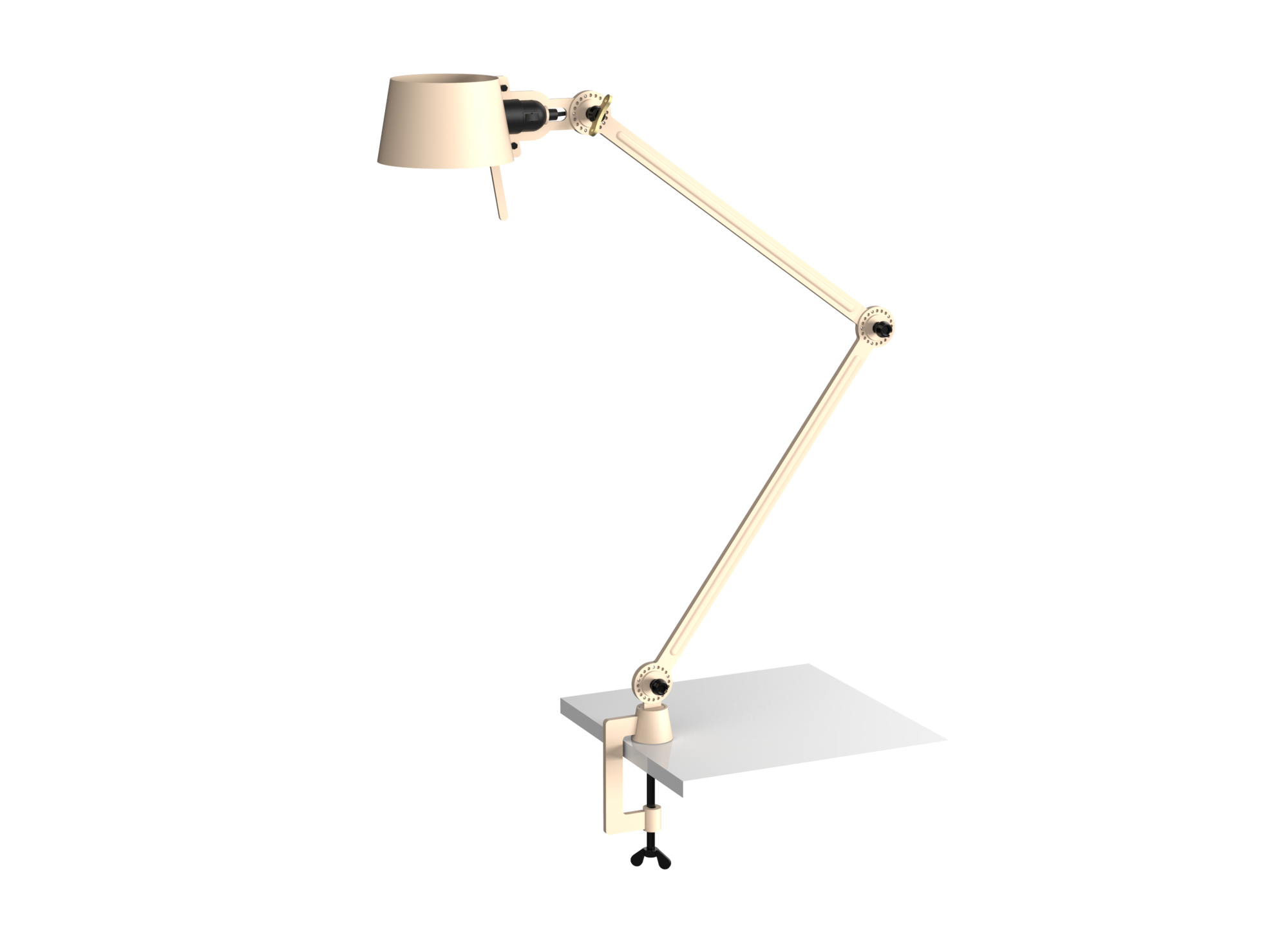 Tonone bureaulamp Bolt 2 arms Clamp