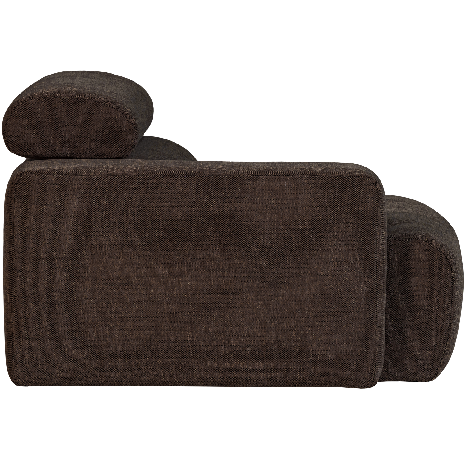 Novi 1-zits element arm links boucle karamelbruin