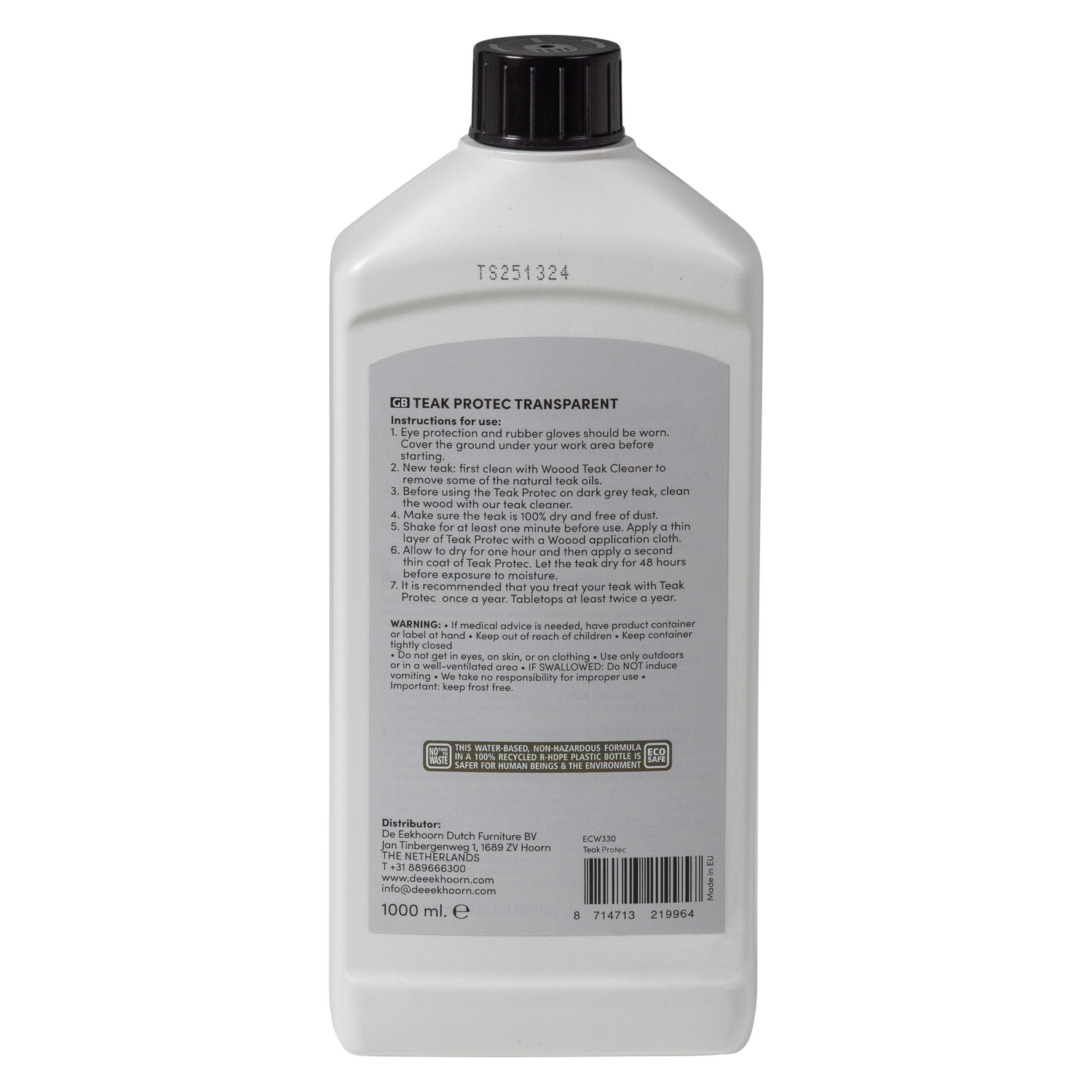 Care outdoor teak protec transparant 1000ml