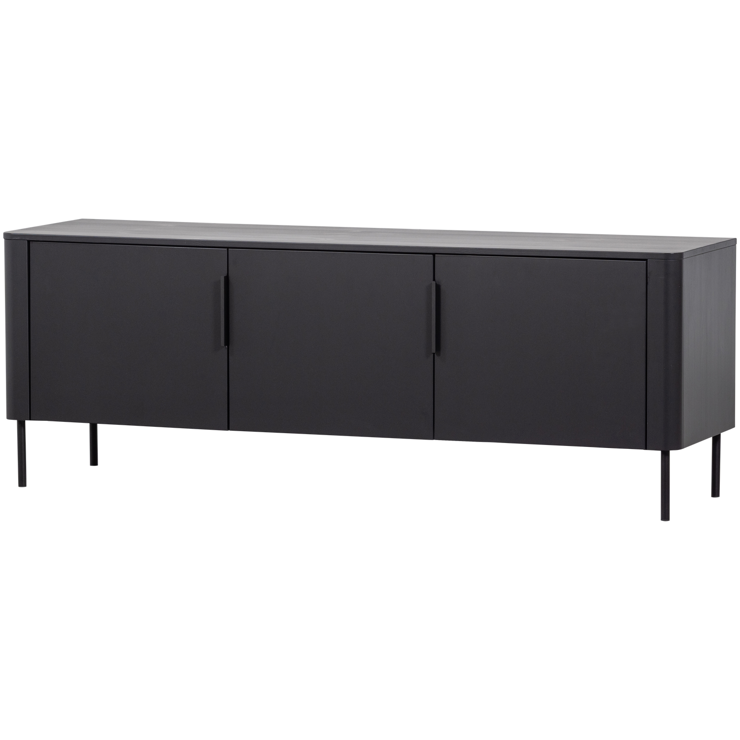 Gunnar tv meubel 154 cm grenen mud [fsc]