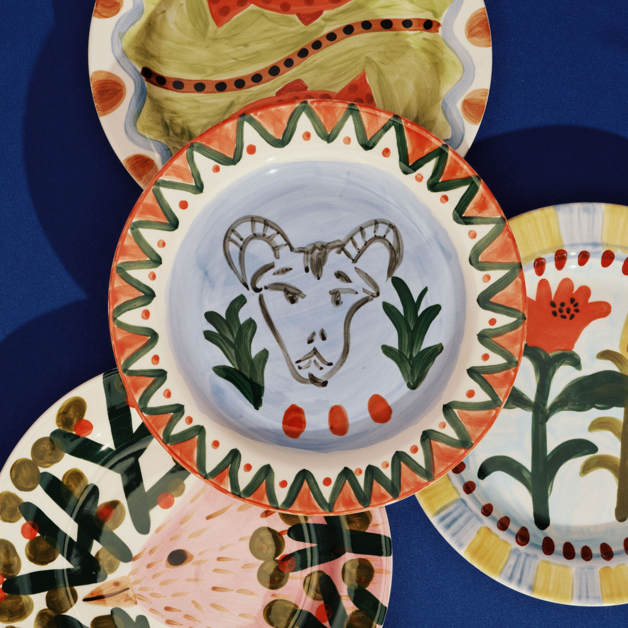 Serax Servies dinerbord mix The Lovers - set van 2