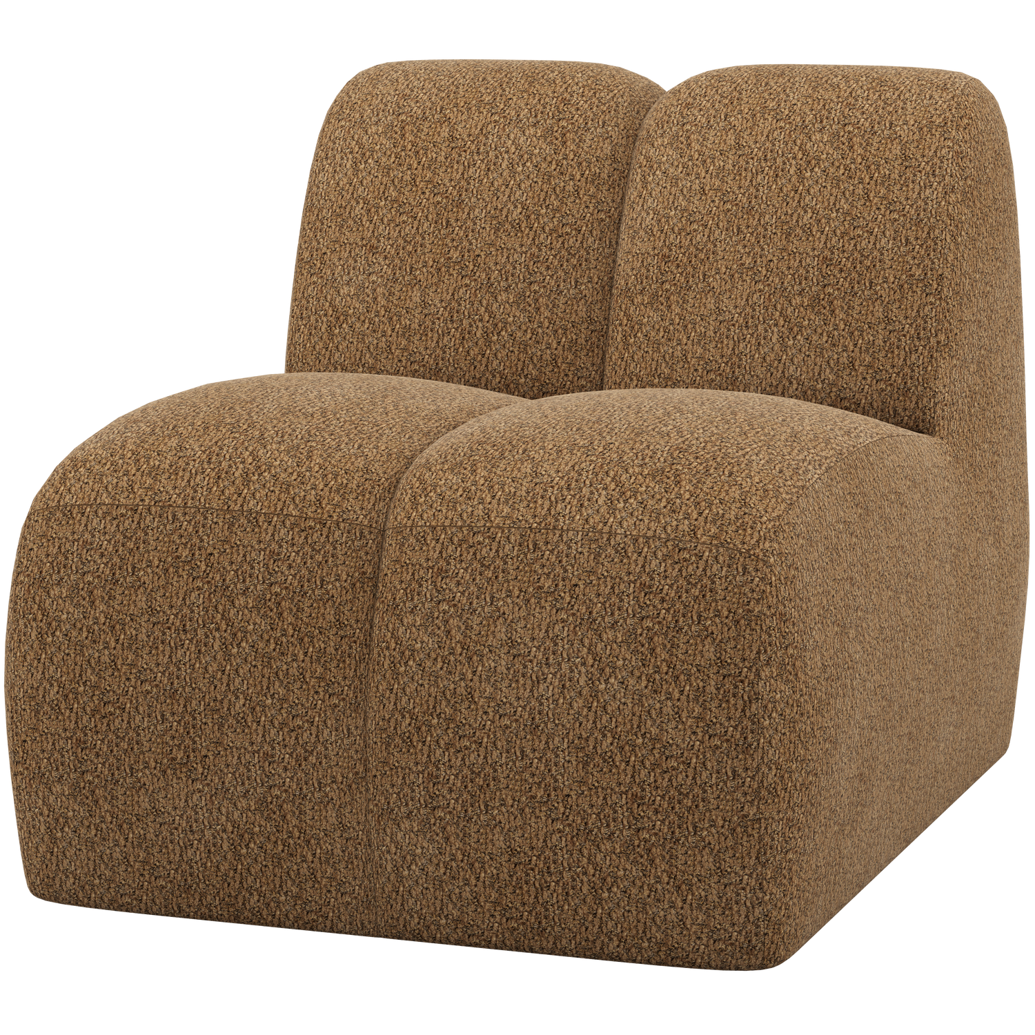Mojo 1-zits element boucle ecru melange
