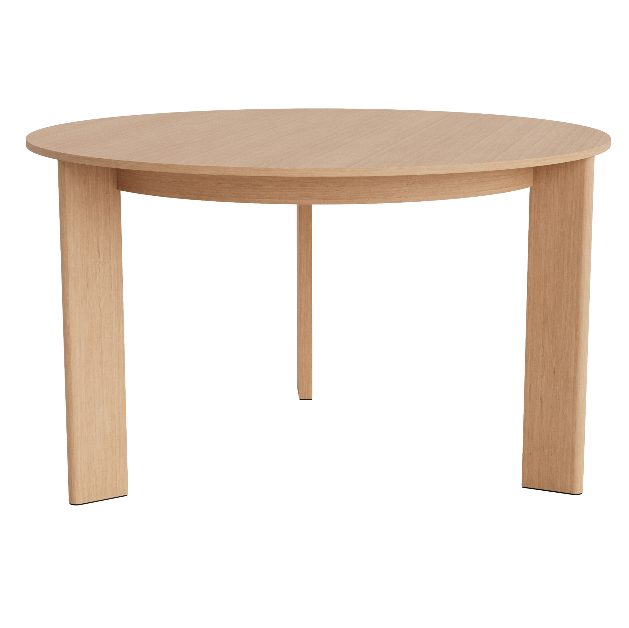 HAY Eettafel Chisel 20 eiken Ø127cm