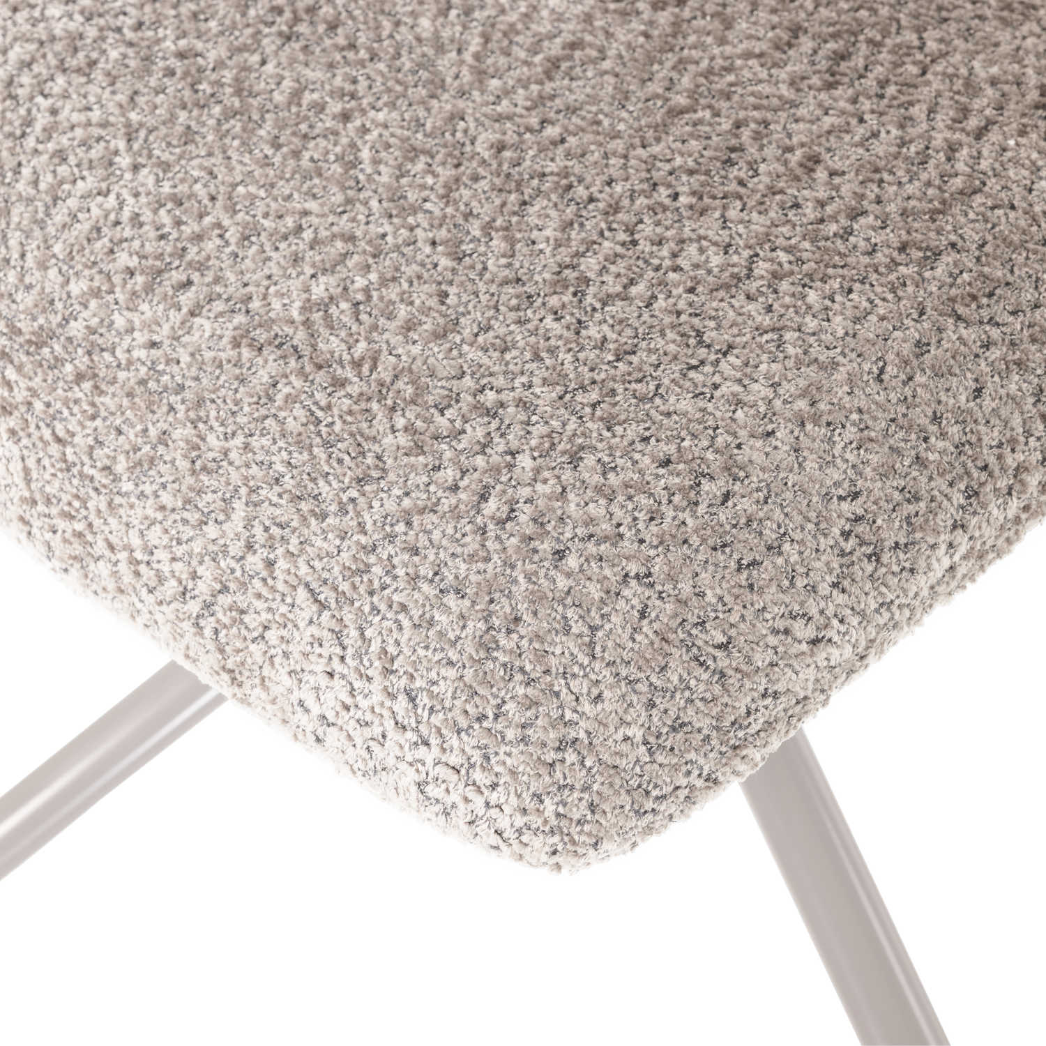 Soren verstelbare draaifauteuil wollig grijs