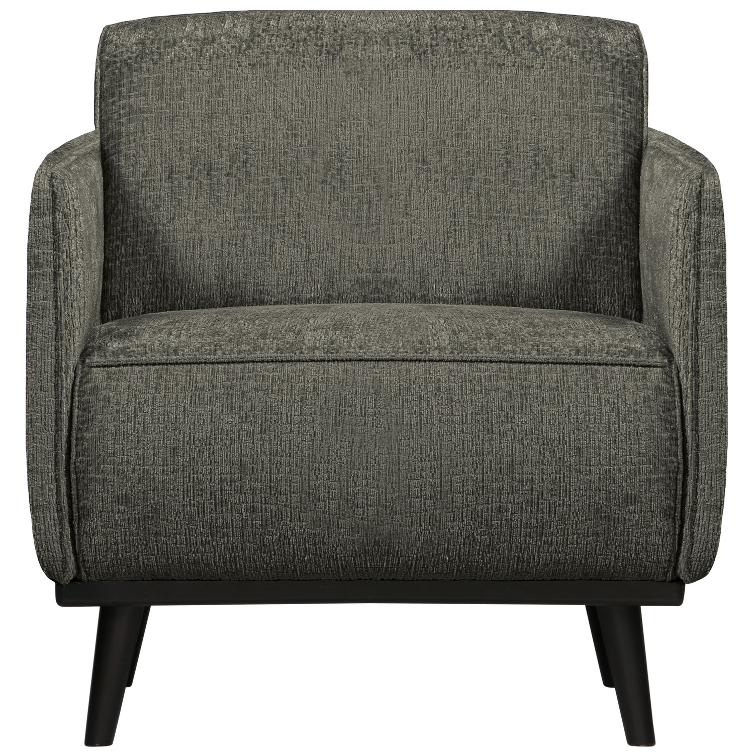 Statement fauteuil met arm chenille velvet perzikroze