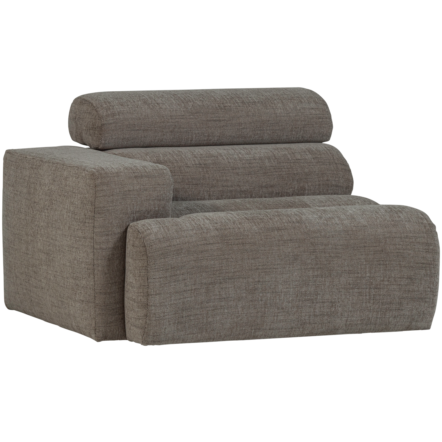 Novi 1-zits element arm links boucle karamelbruin