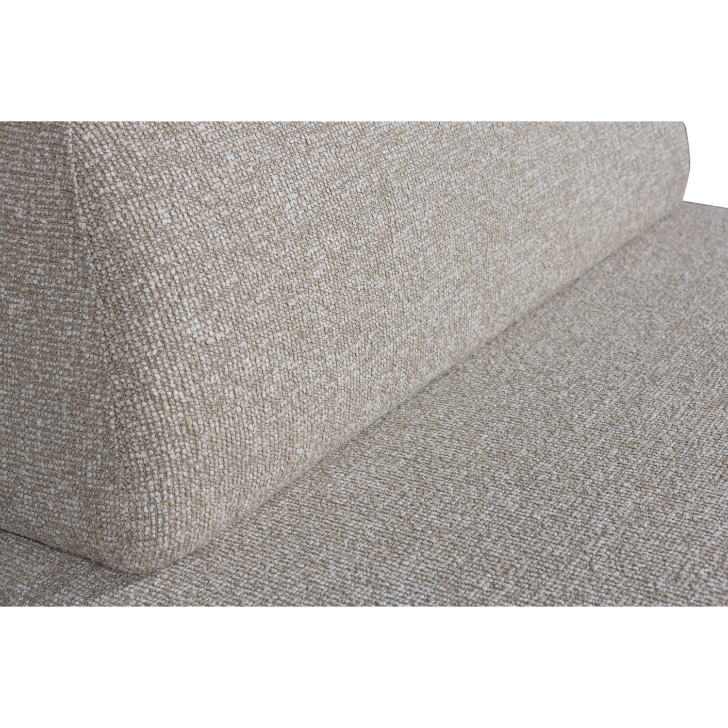 Sterck fauteuil met verplaatsbare rugleuning boucle naturel