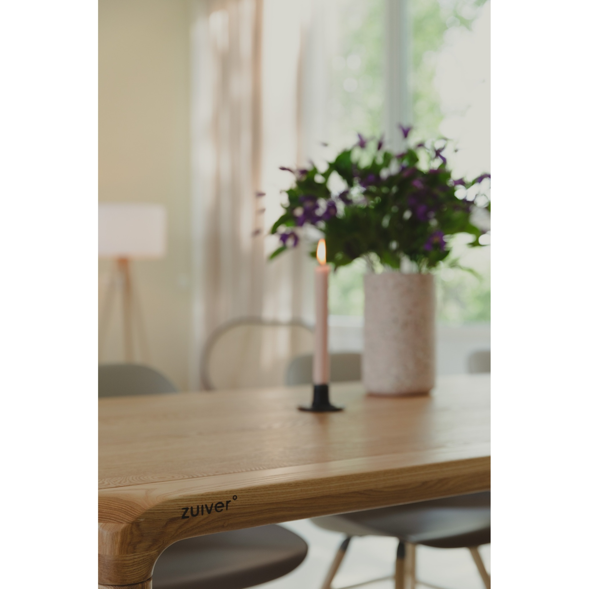 Zuiver Storm eettafel Naturel