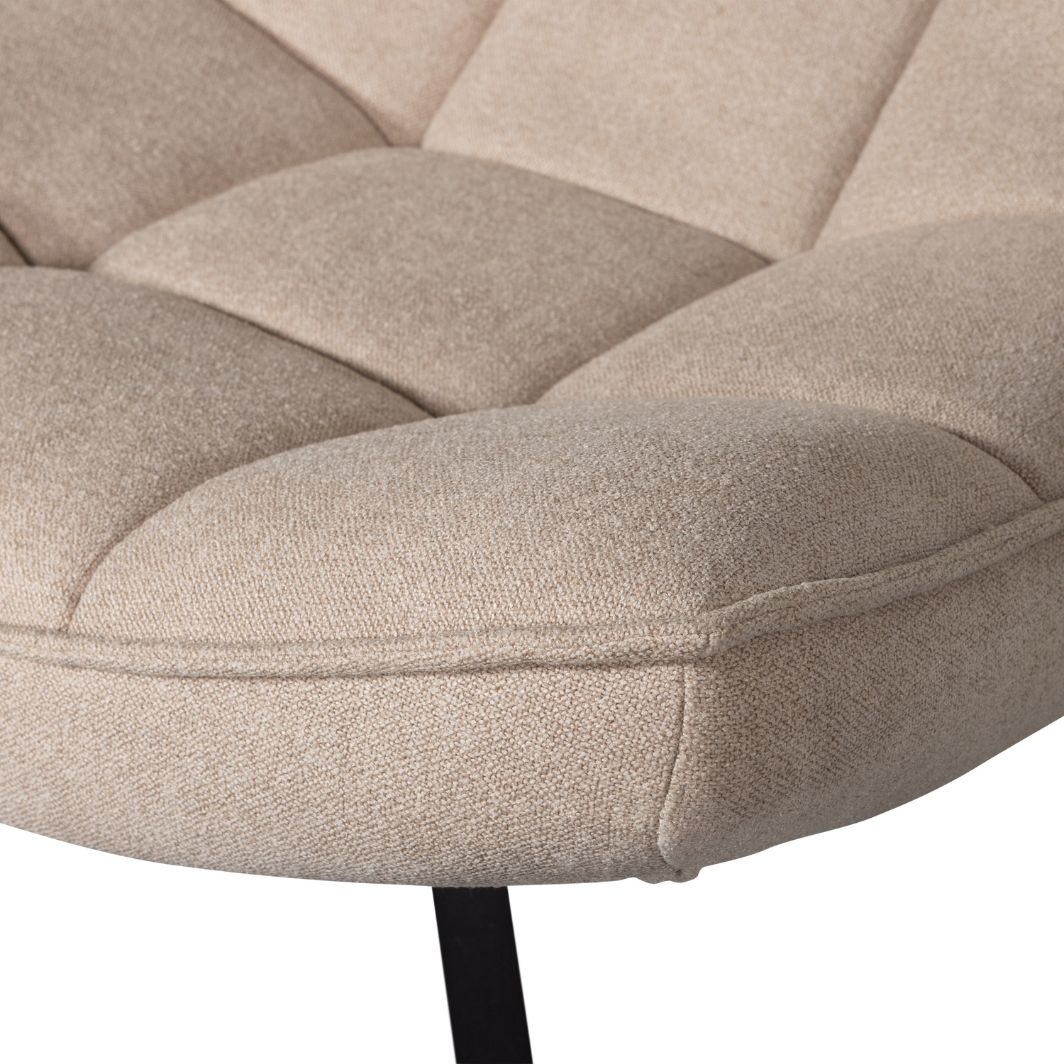 Maudi draaifauteuil chenille structuur groen