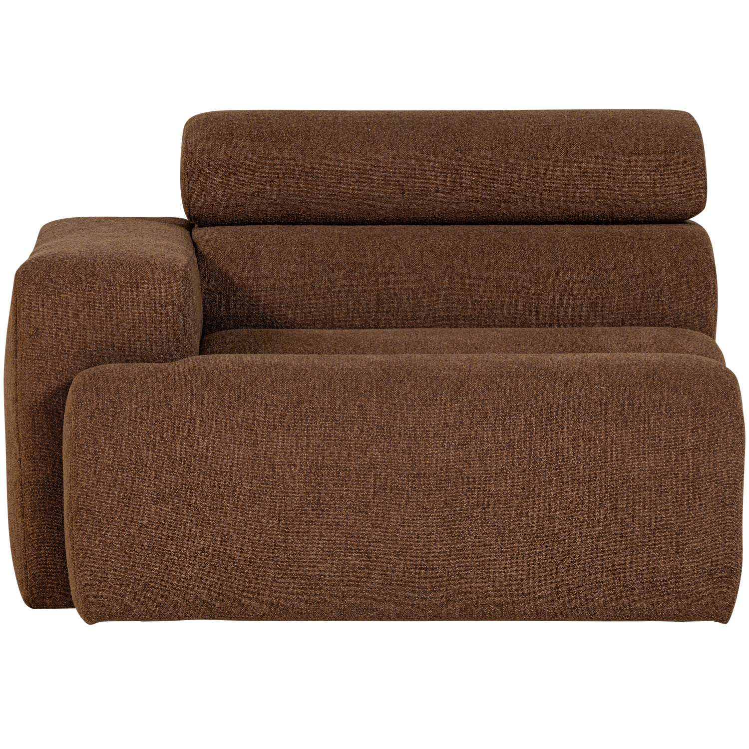 Novi 1-zits element arm links boucle karamelbruin