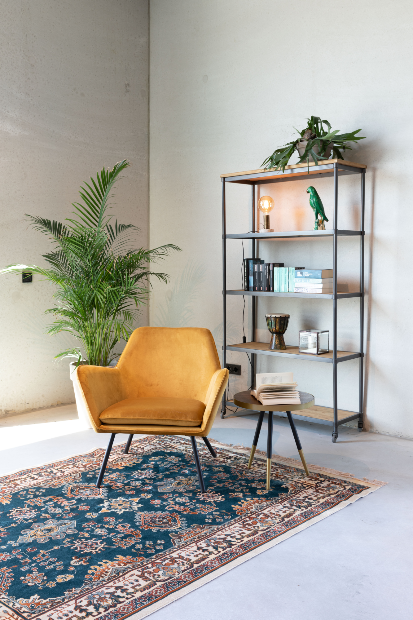 Fauteuil Bon velvet