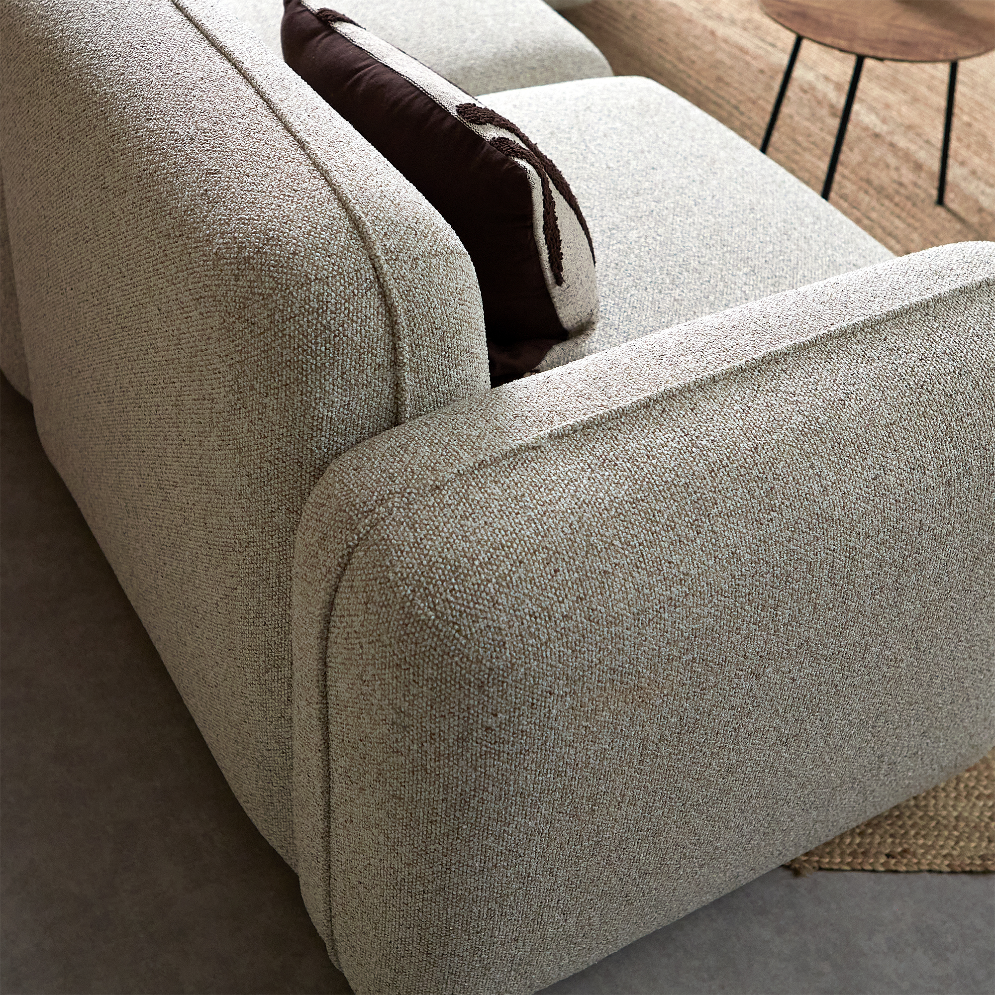 Hoekbank Lino Beige