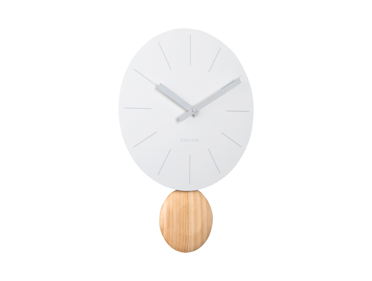 Wandklok Arlo pendulum mat