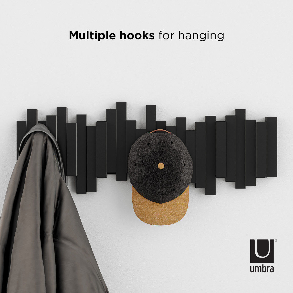 Umbra Sticks wandkapstok 5 haken