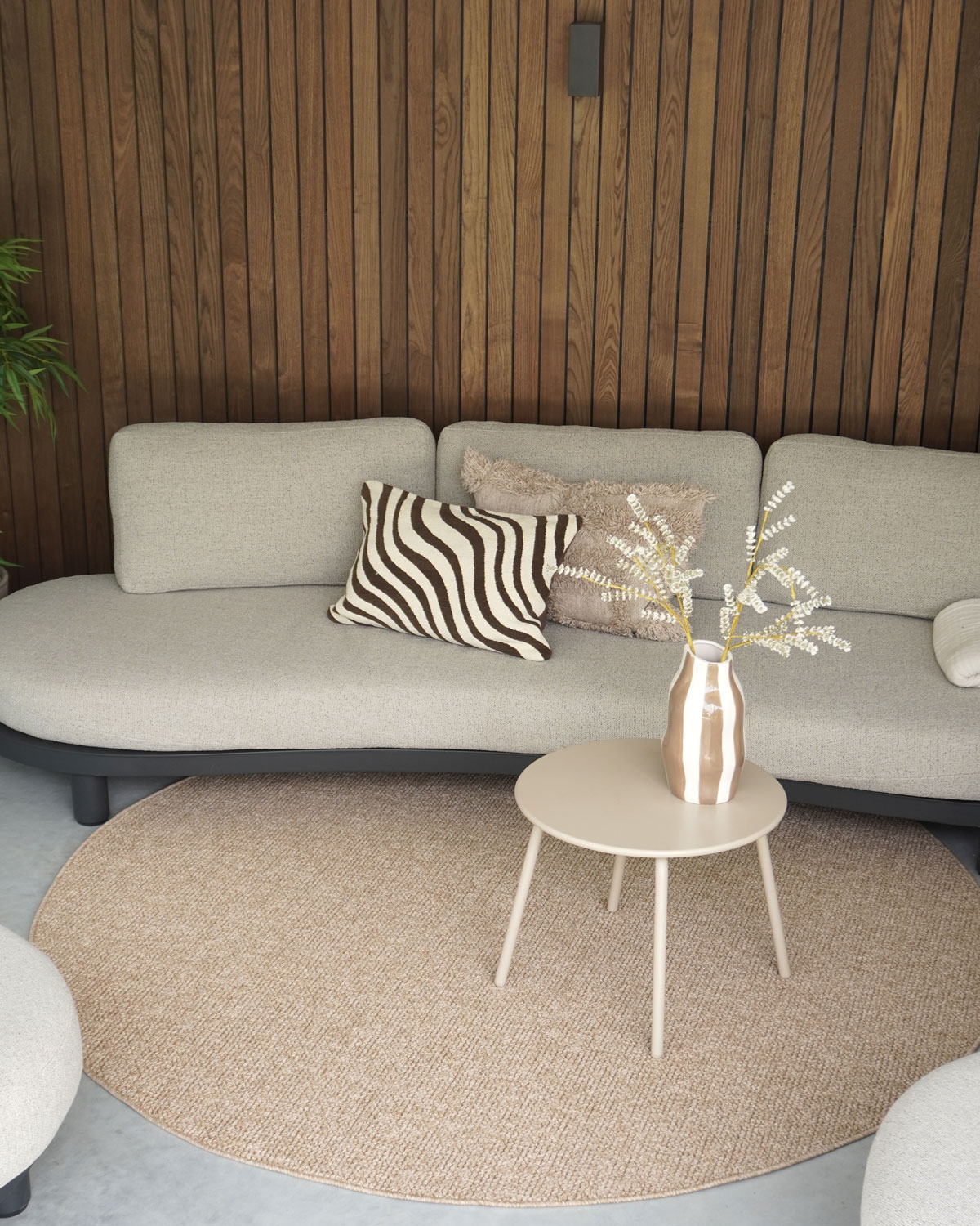 Binnen- en Buitenkleed Sisal – Rond