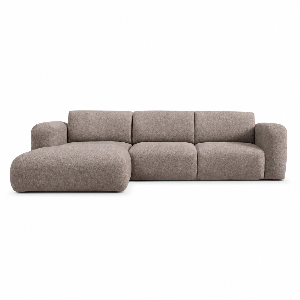 Riva Hoekbank Bruin, Chaise Longue